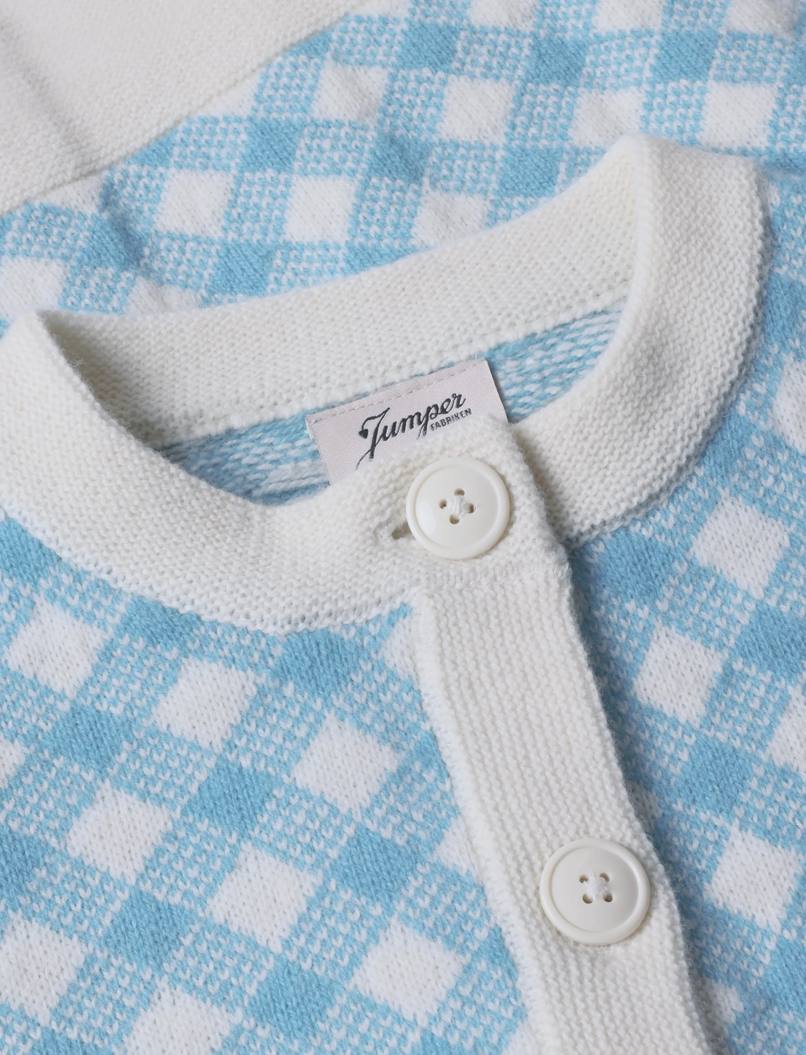 Jumperfabriken - Nadine Cardigan - strickjacken - turquoise - 4