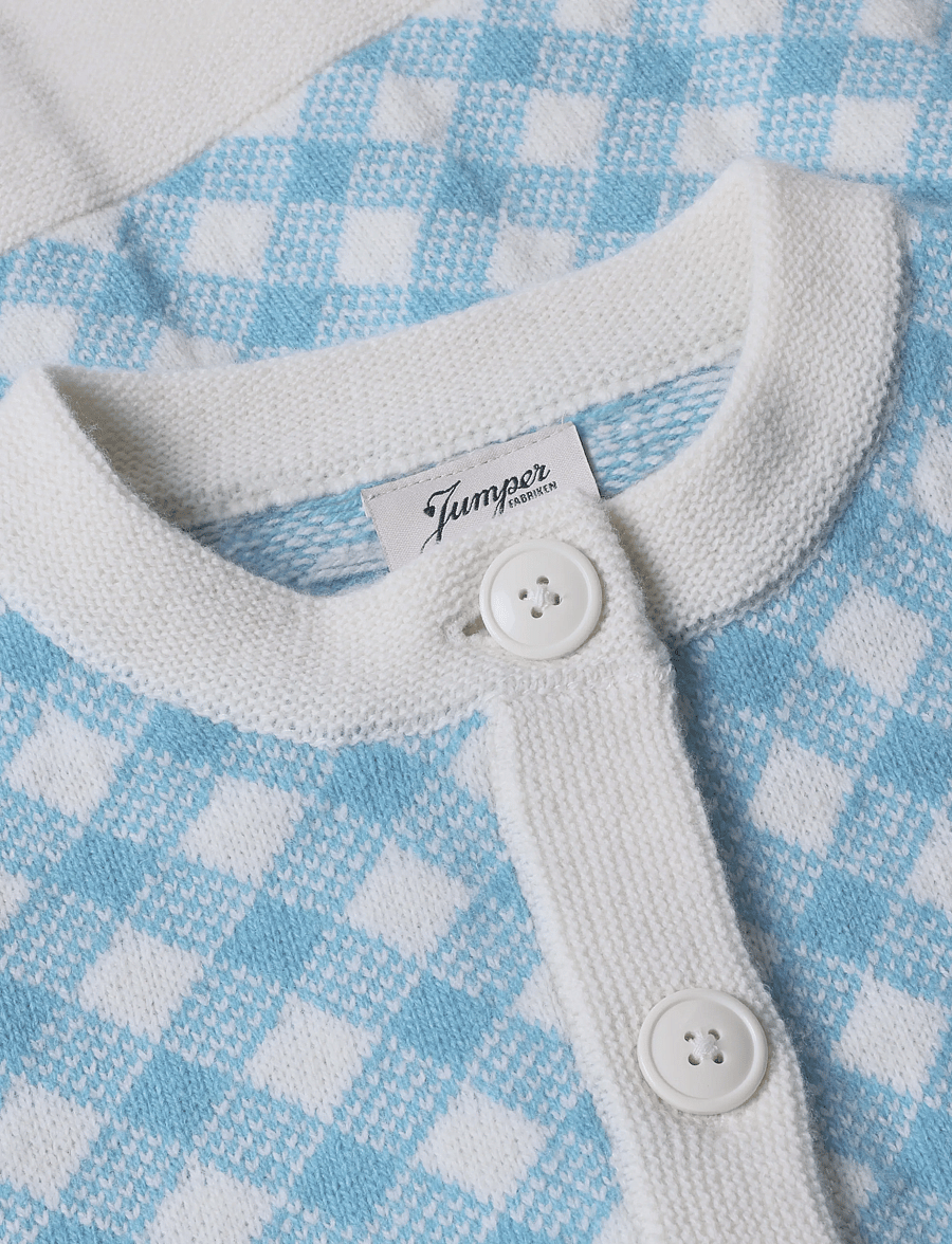 Jumperfabriken - Nadine Cardigan - strickjacken - turquoise - 4