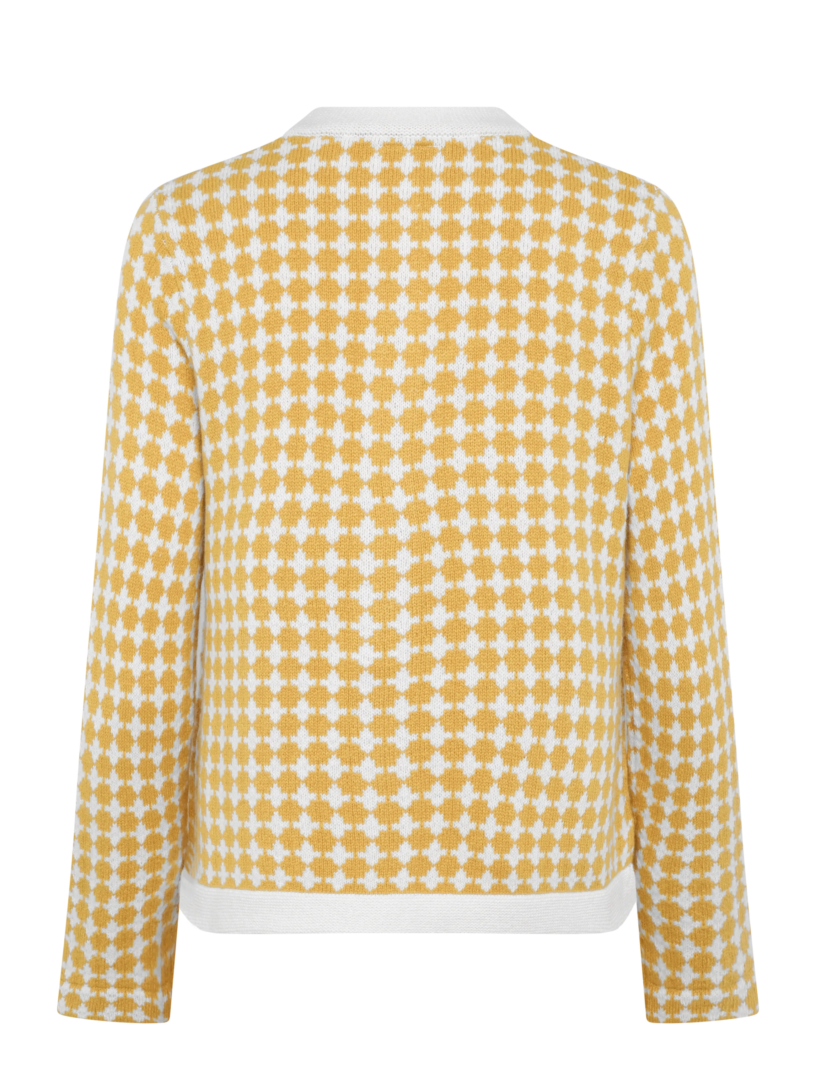 Jumperfabriken - Nadine Cardigan - cardigans - yellow - 2