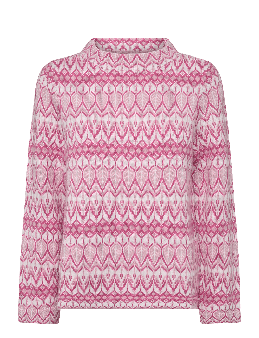Jumperfabriken - Rosalinda Jumper - striktrøjer - pink - 1