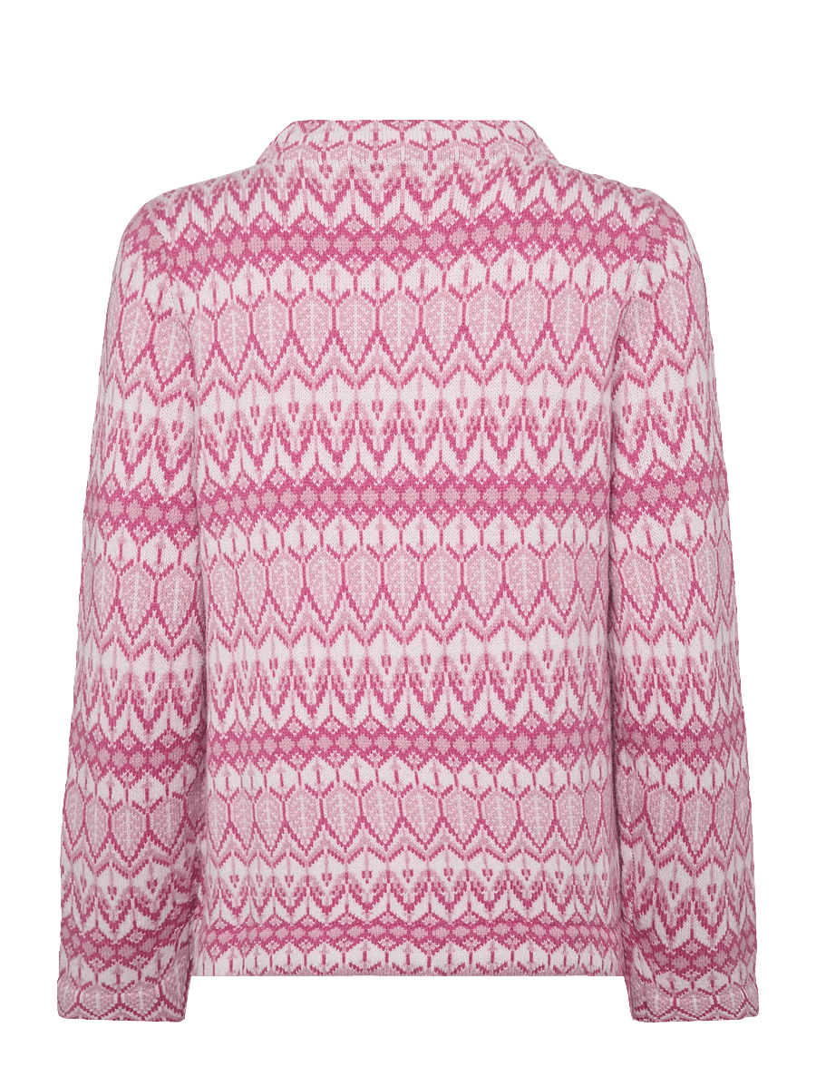 Jumperfabriken - Rosalinda Jumper - striktrøjer - pink - 2