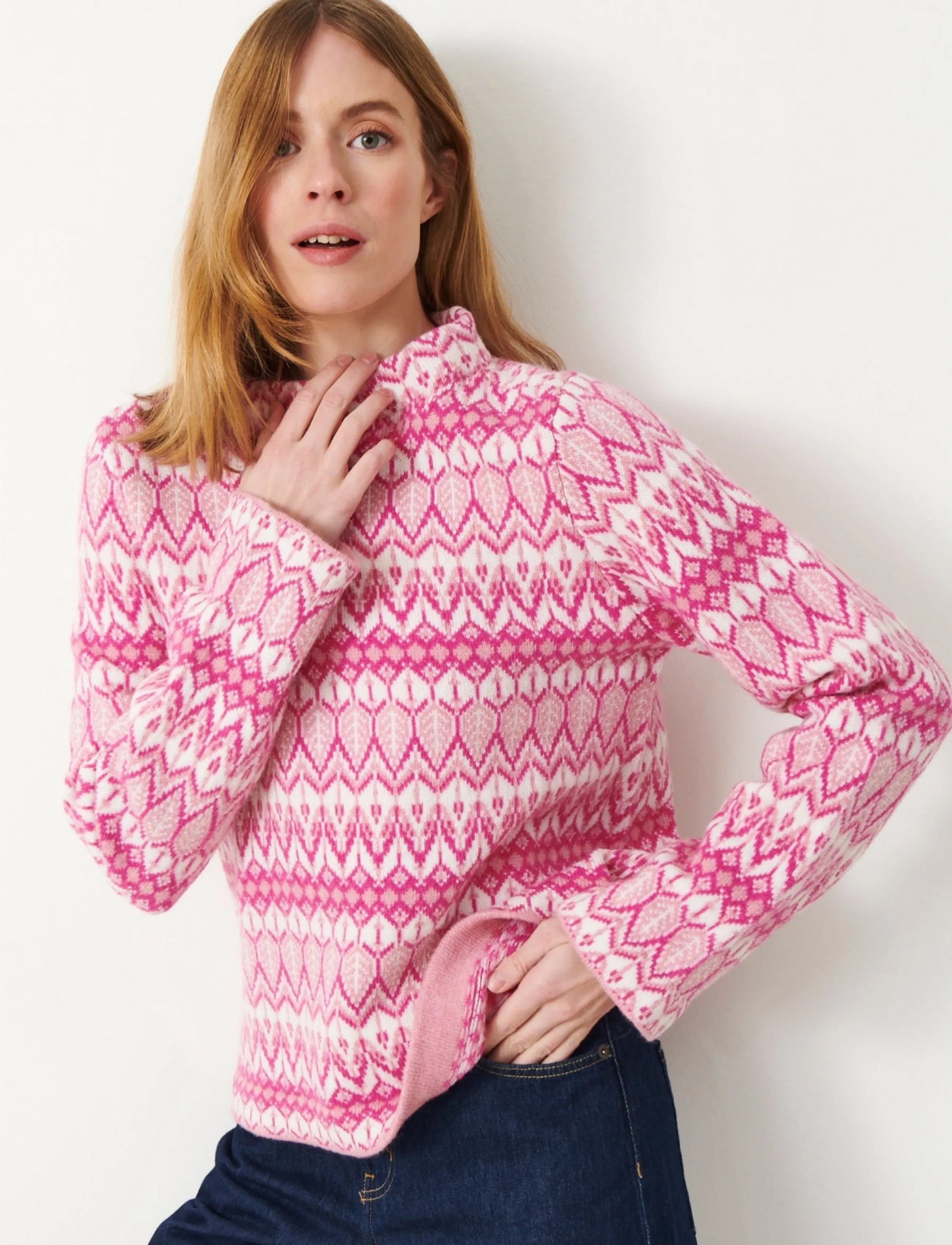 Jumperfabriken - Rosalinda Jumper - jumpers - pink - 0