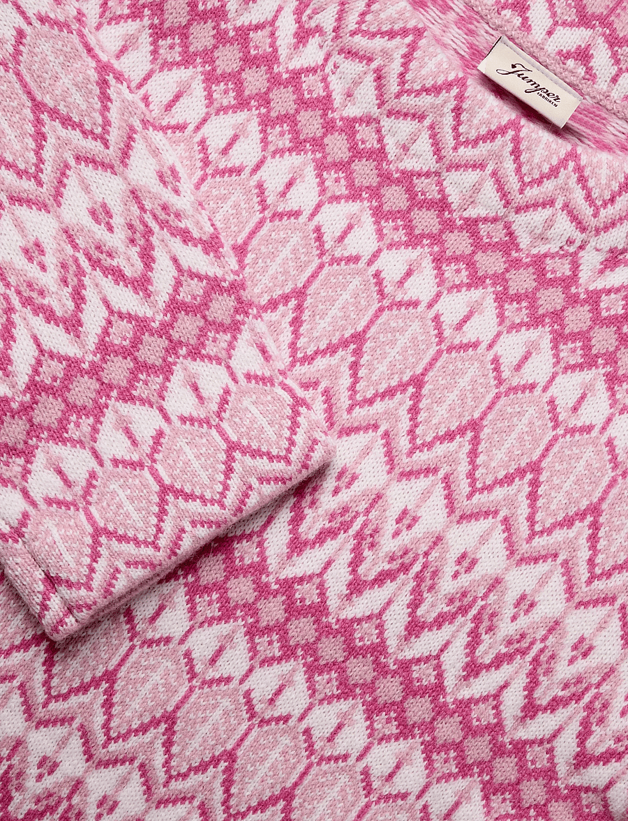 Jumperfabriken - Rosalinda Jumper - striktrøjer - pink - 5