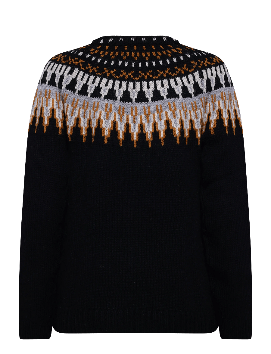 Jumperfabriken - Veda Jumper - striktrøjer - black - 2