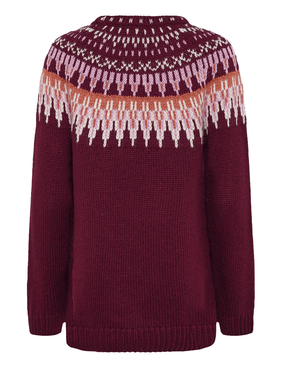Jumperfabriken - Veda Jumper - kampsunid - burgundy - 2