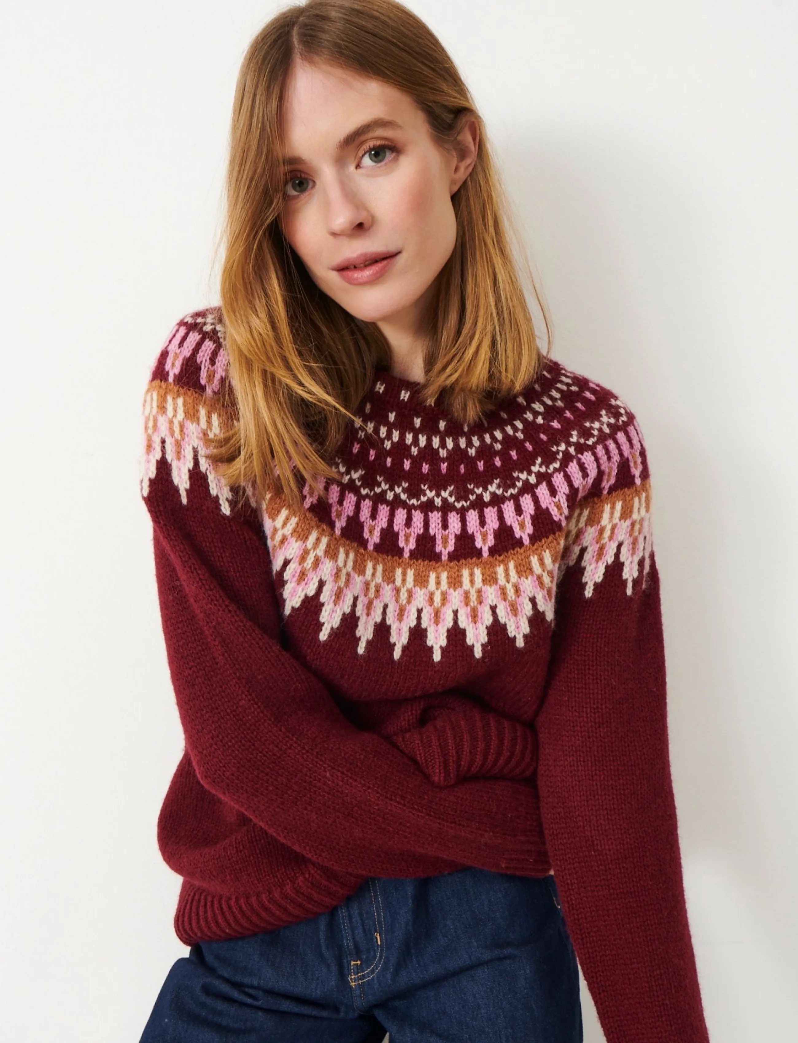Jumperfabriken - Veda Jumper - kampsunid - burgundy - 0