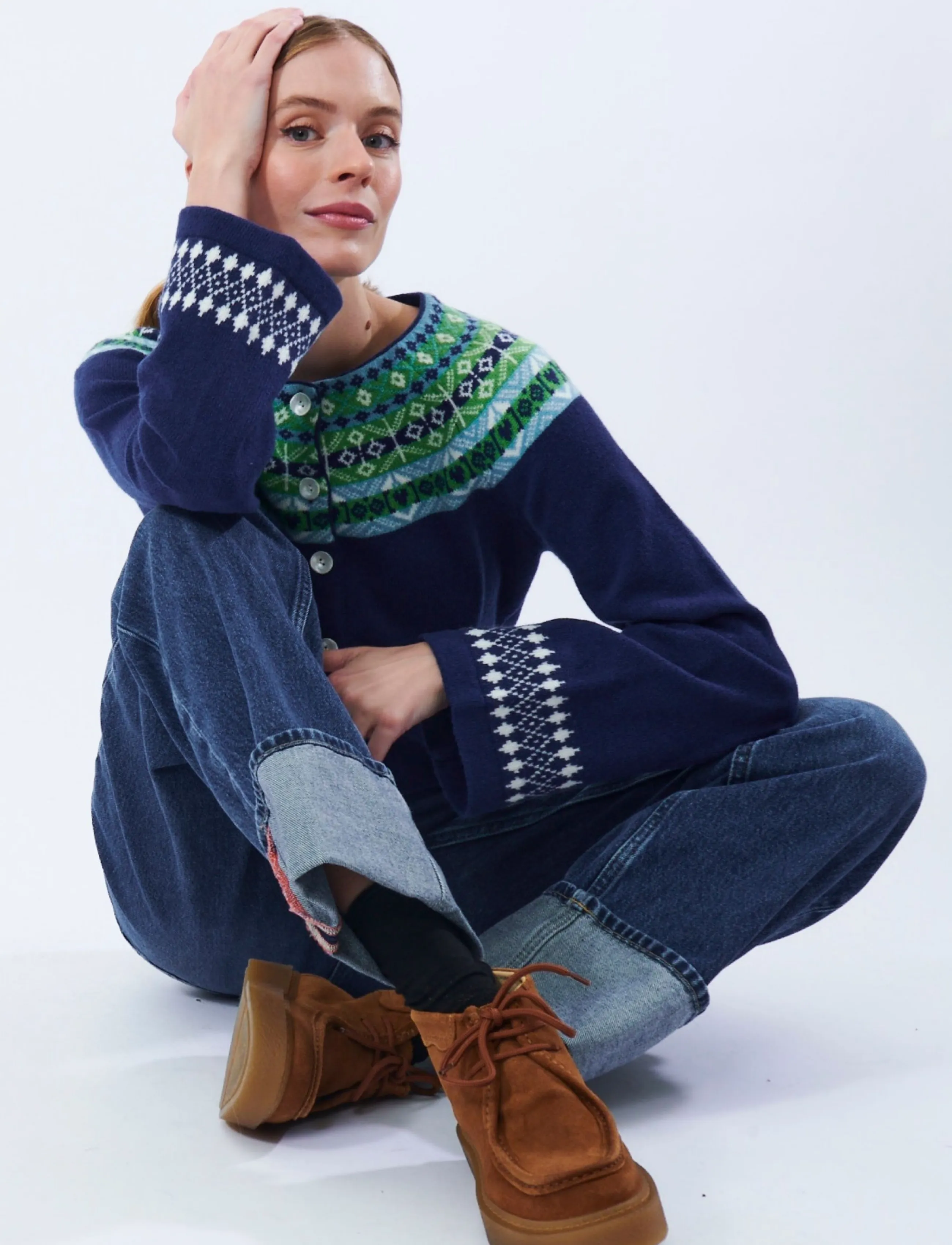 Jumperfabriken Vendela Cardigan dam – bild 3
