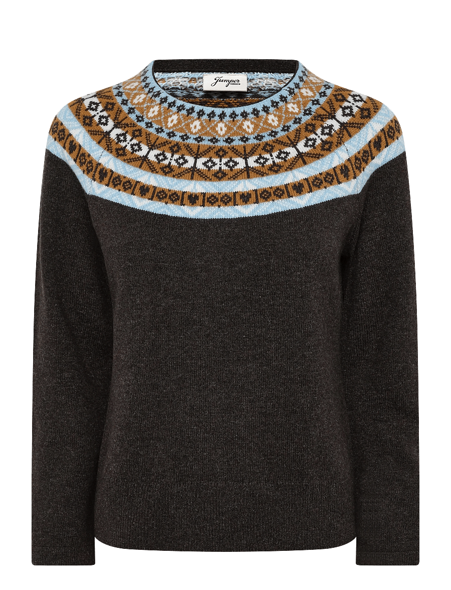 Jumperfabriken - Vera Jumper - jumpers - dk brown - 1