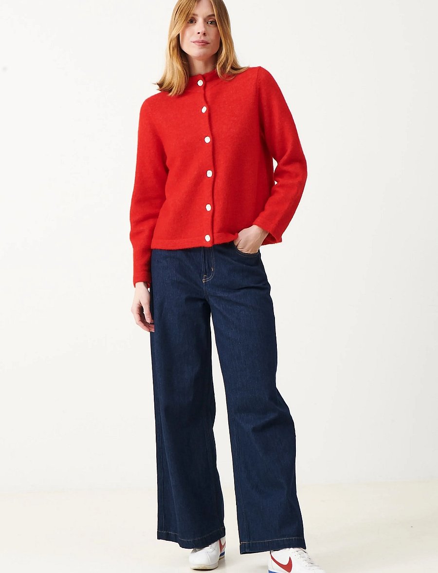 Jumperfabriken - Cicely Cardigan - koftor - red - 0