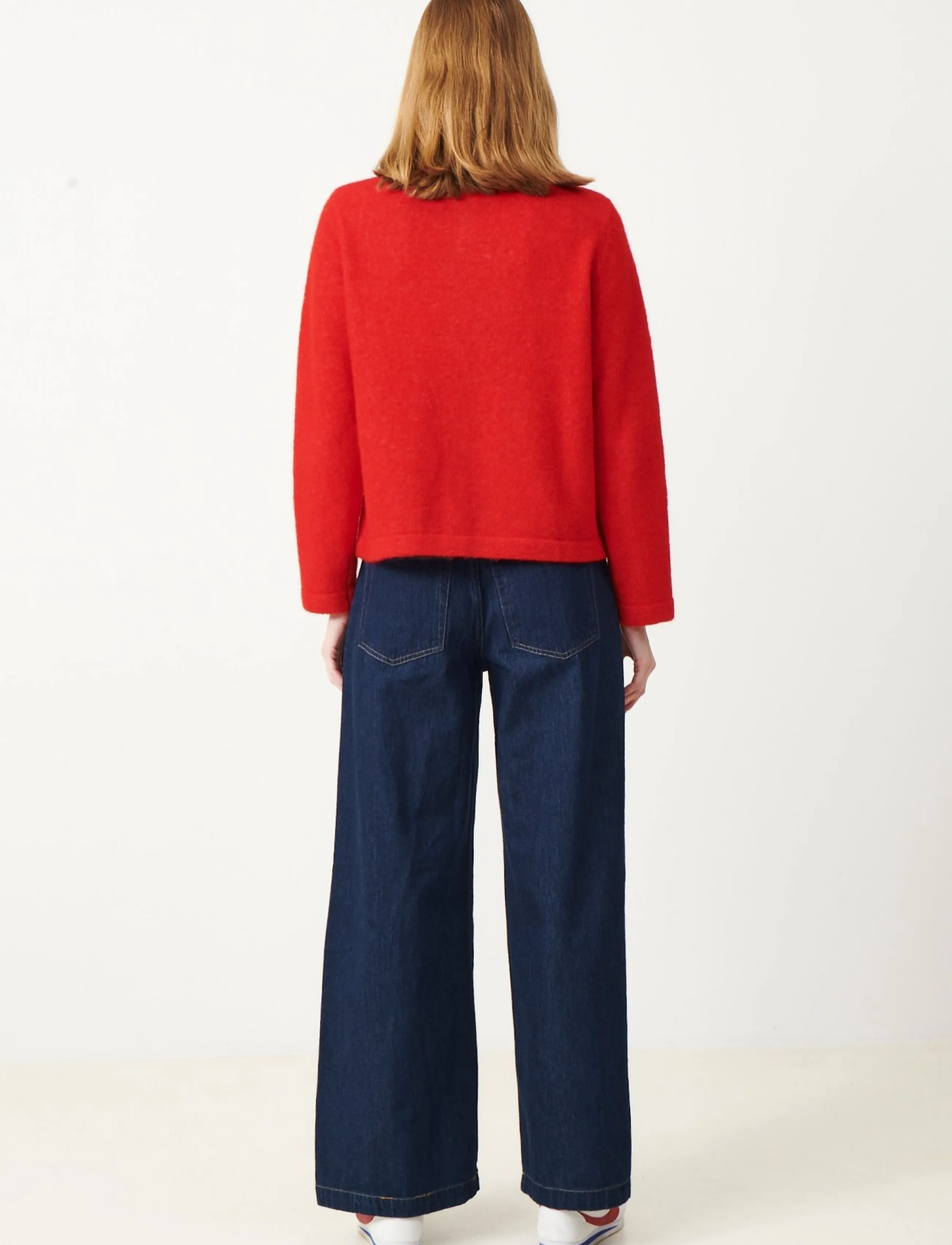 Jumperfabriken - Cicely Cardigan - koftor - red - 3