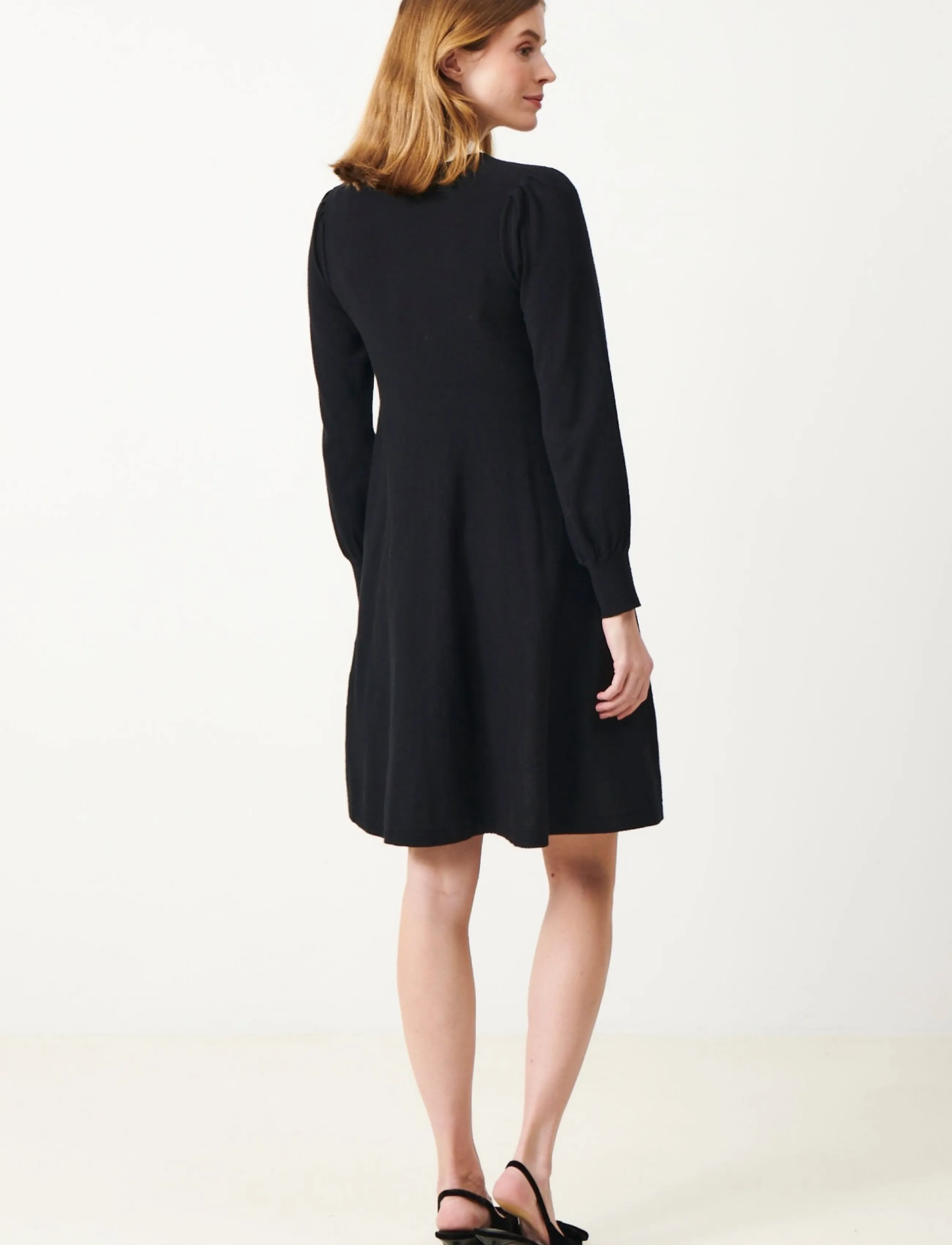 Jumperfabriken - Emla Dress - knitted dresses - black - 3
