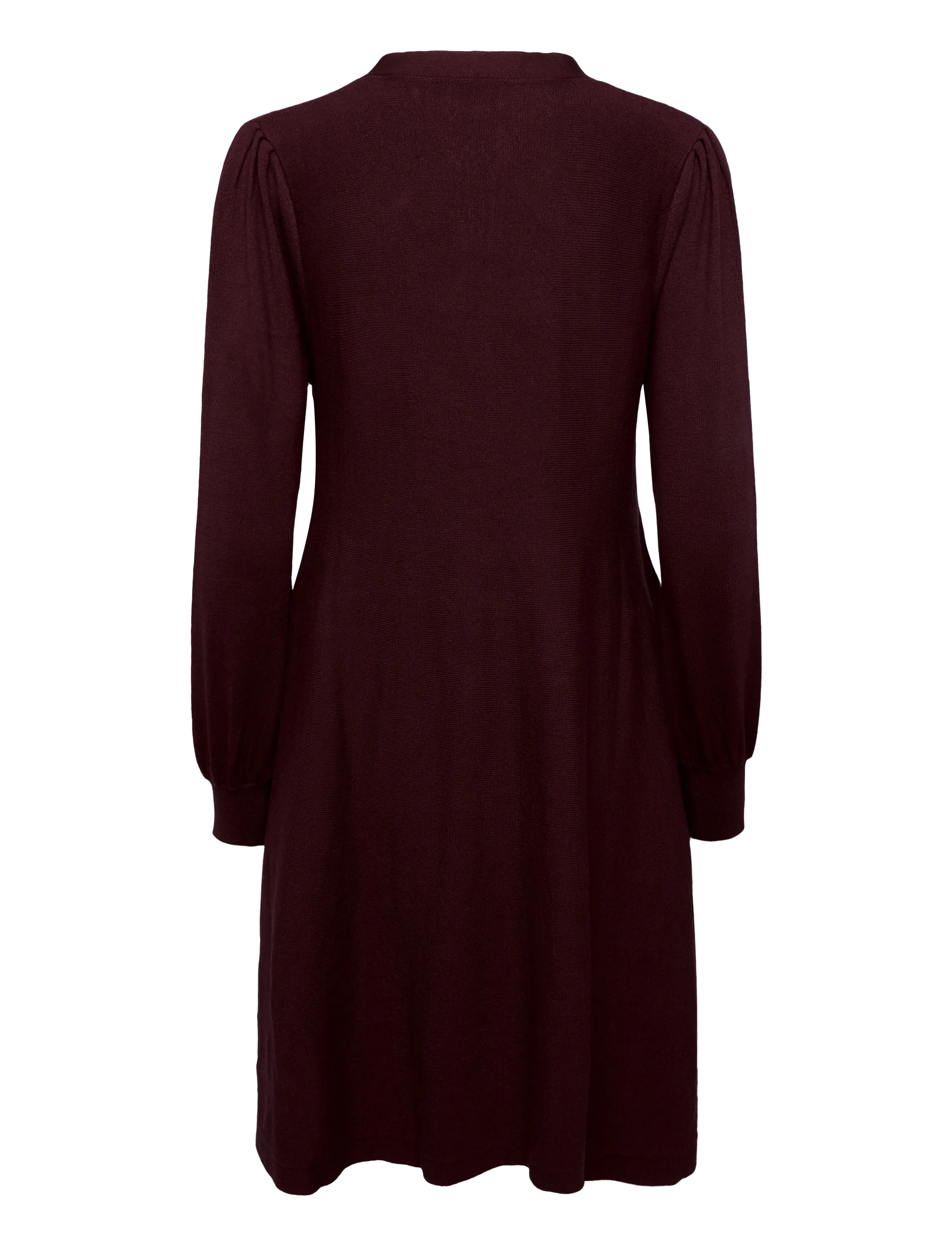 Jumperfabriken - Emla Dress - kootud kleidid - burgundy - 2