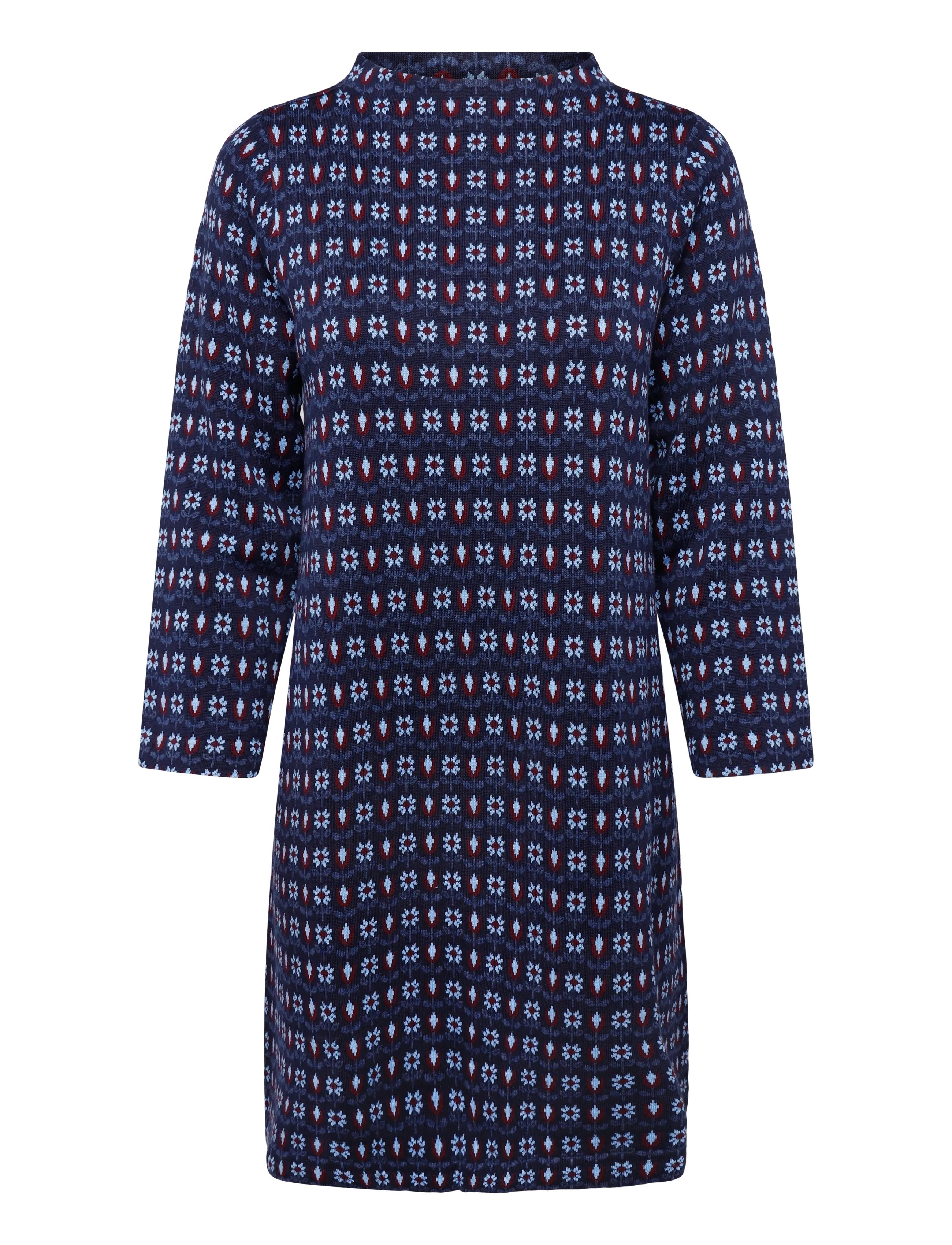 Jumperfabriken - Casey Dress - kootud kleidid - navy - 1