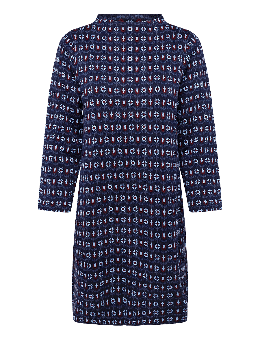 Jumperfabriken - Casey Dress - kootud kleidid - navy - 1