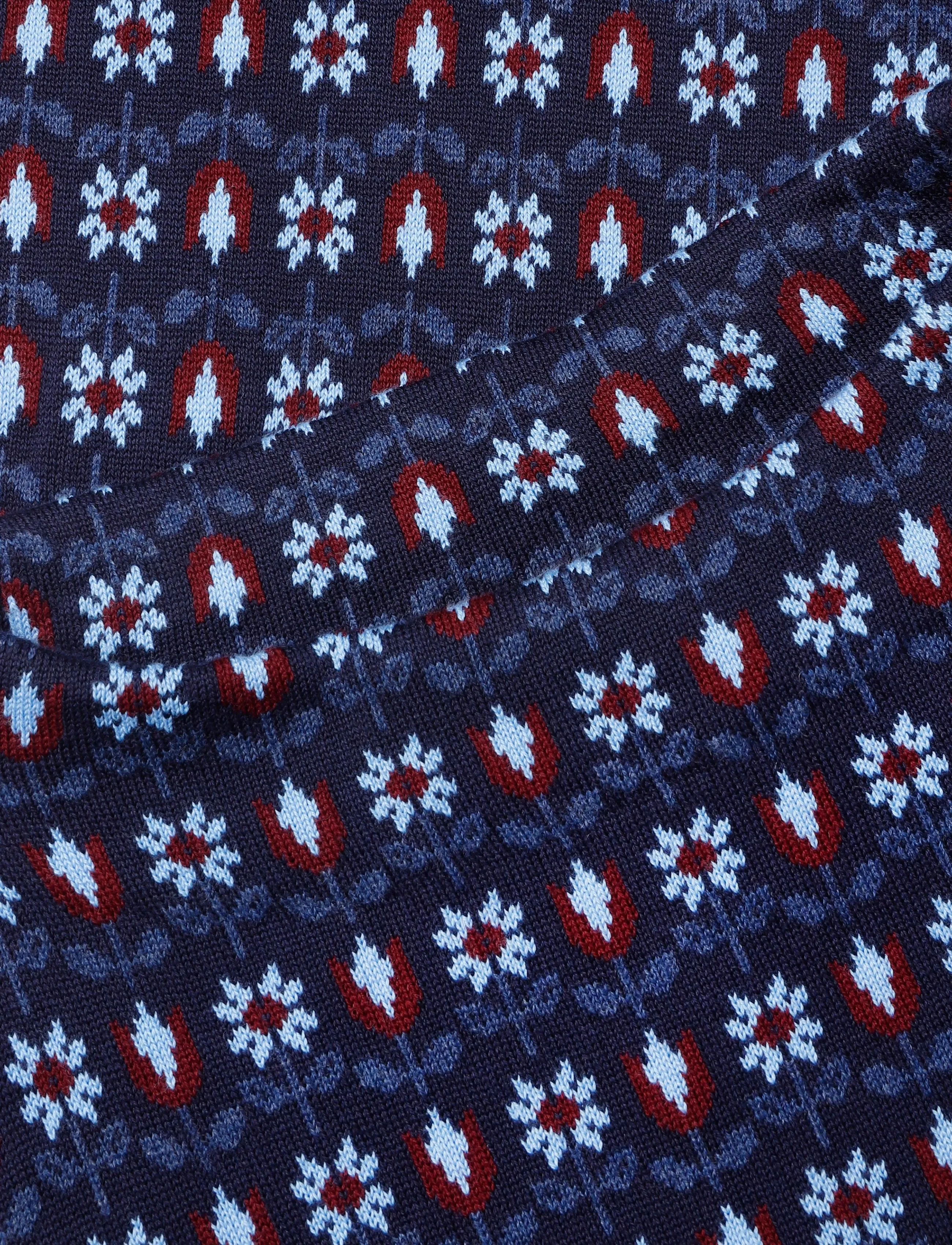 Jumperfabriken - Casey Dress - kootud kleidid - navy - 5