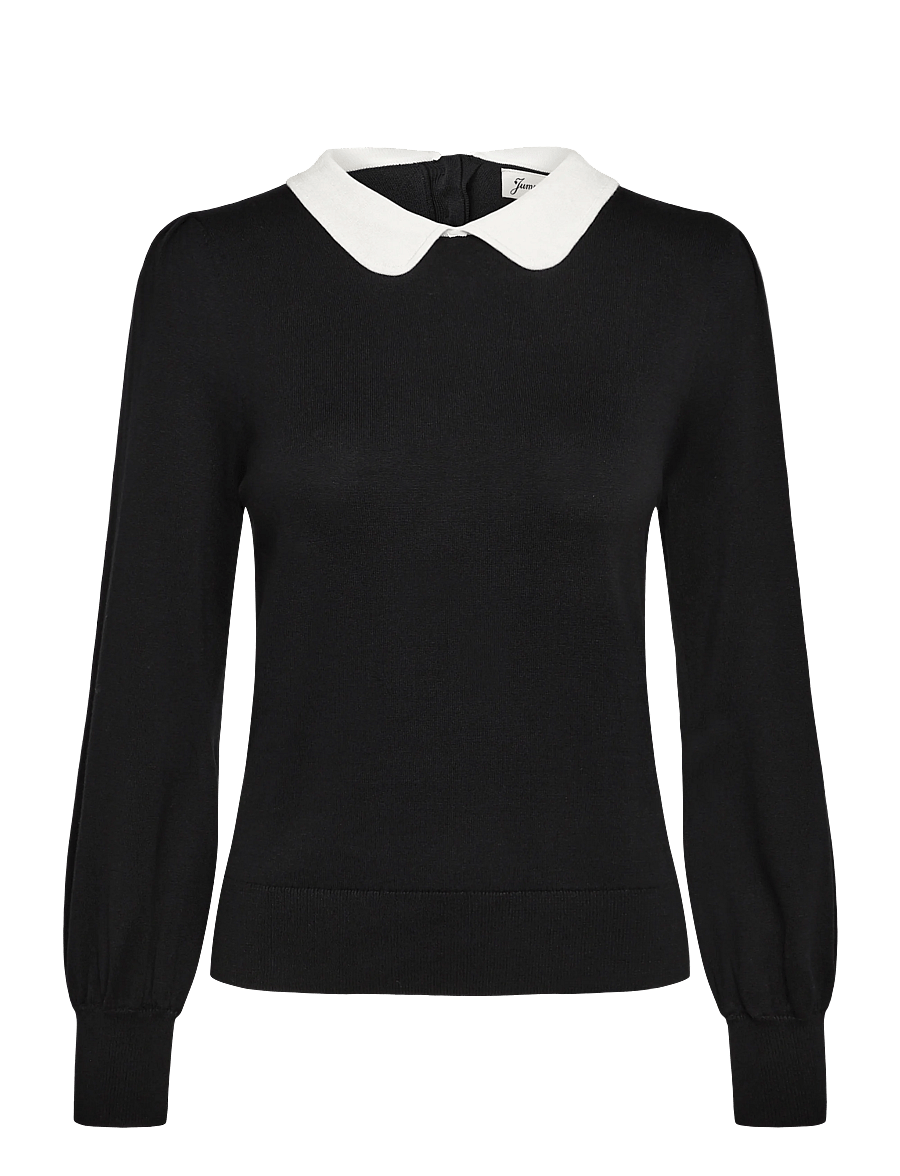 Jumperfabriken - Liselle Jumper - striktrøjer - black - 1