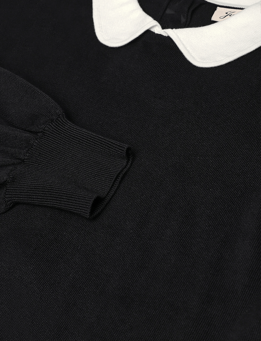 Jumperfabriken - Liselle Jumper - striktrøjer - black - 4