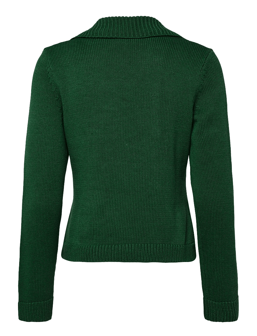 Jumperfabriken - Thora Cardigan - green - 2