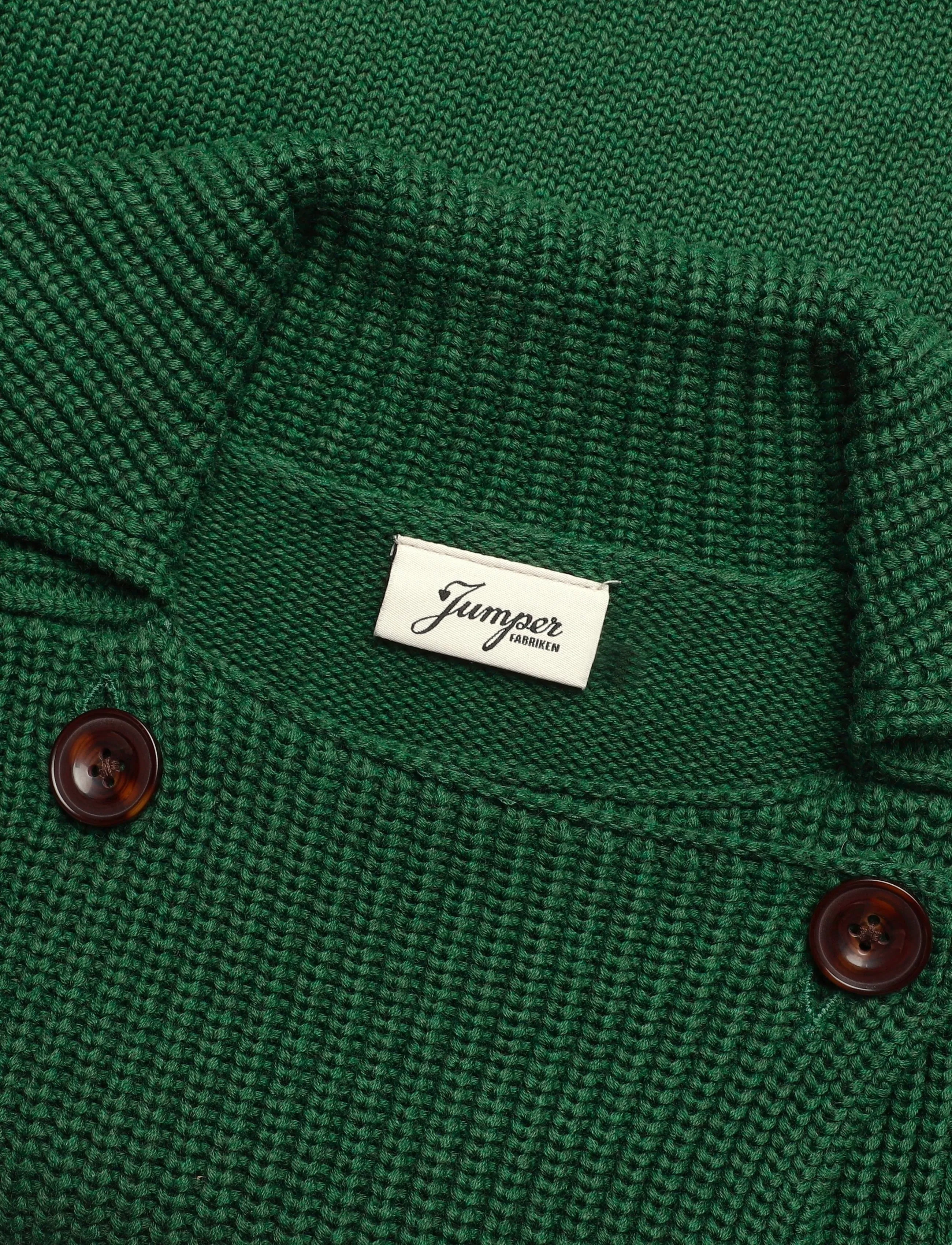 Jumperfabriken - Thora Cardigan - green - 4