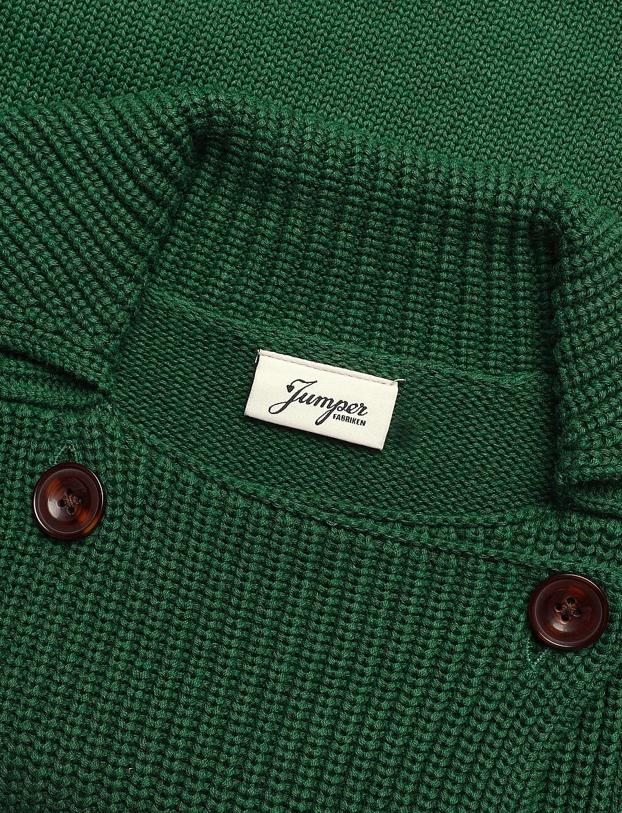 Jumperfabriken - Thora Cardigan - green - 4