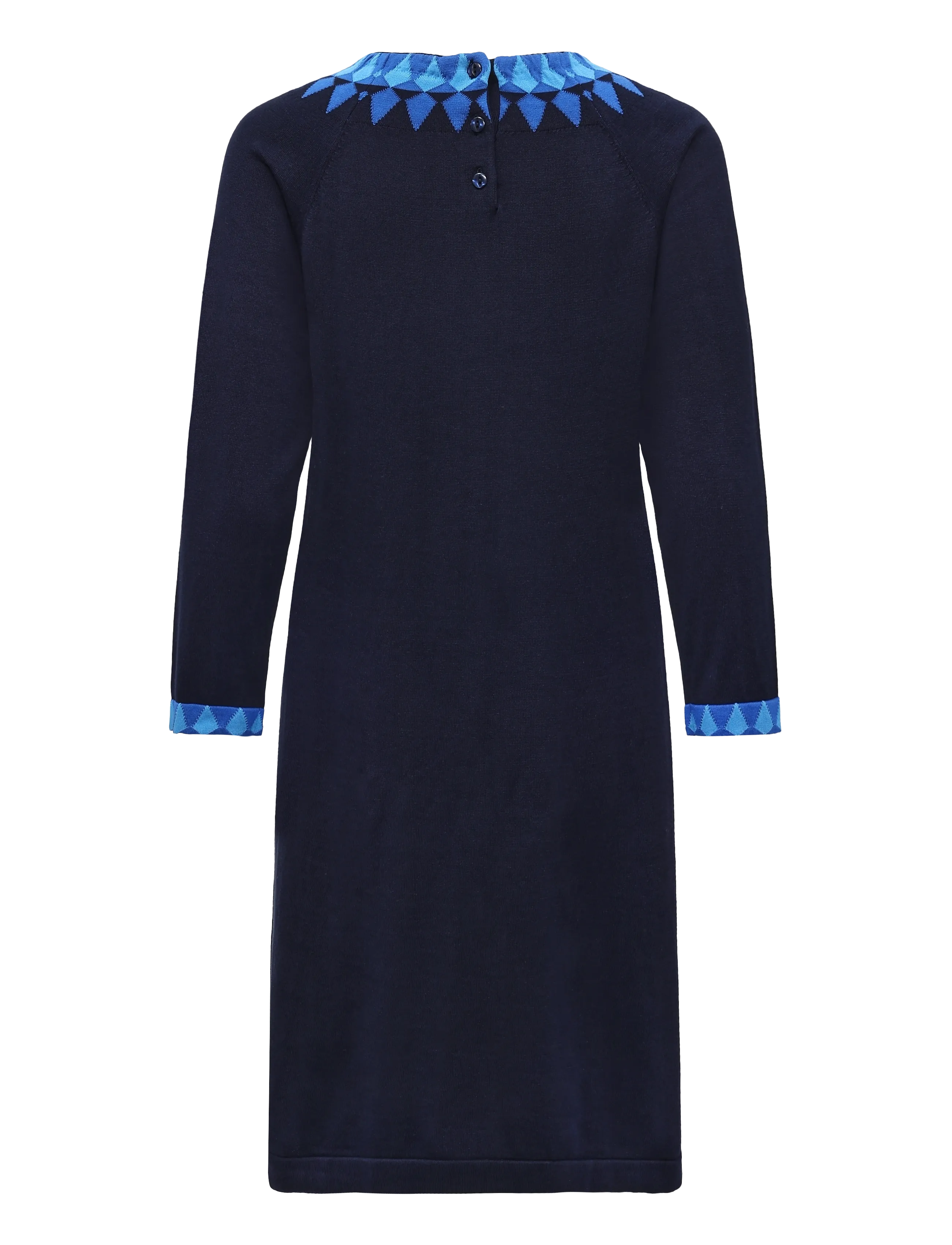 Jumperfabriken - Tindra Dress - stickade klänningar - navy - 2