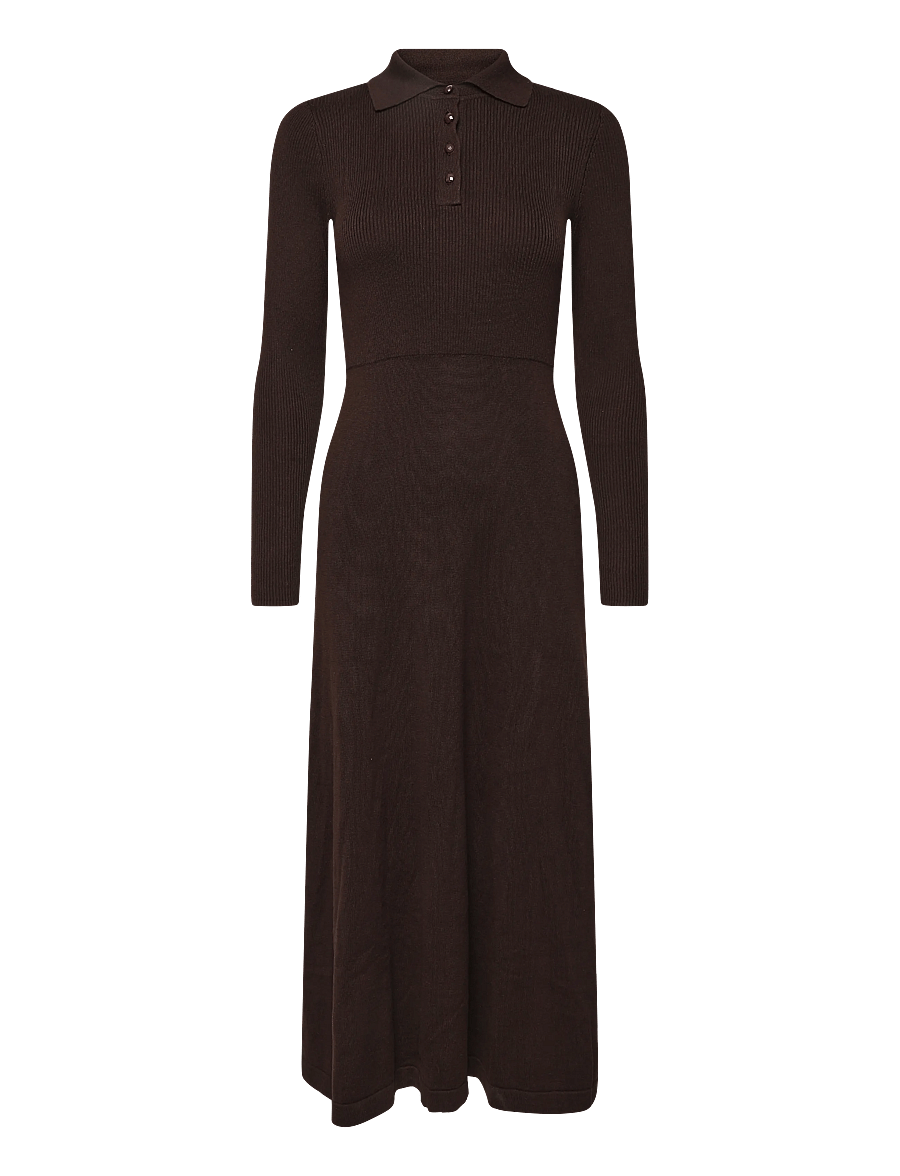 Jumperfabriken - Tyne Dress - brown - 1