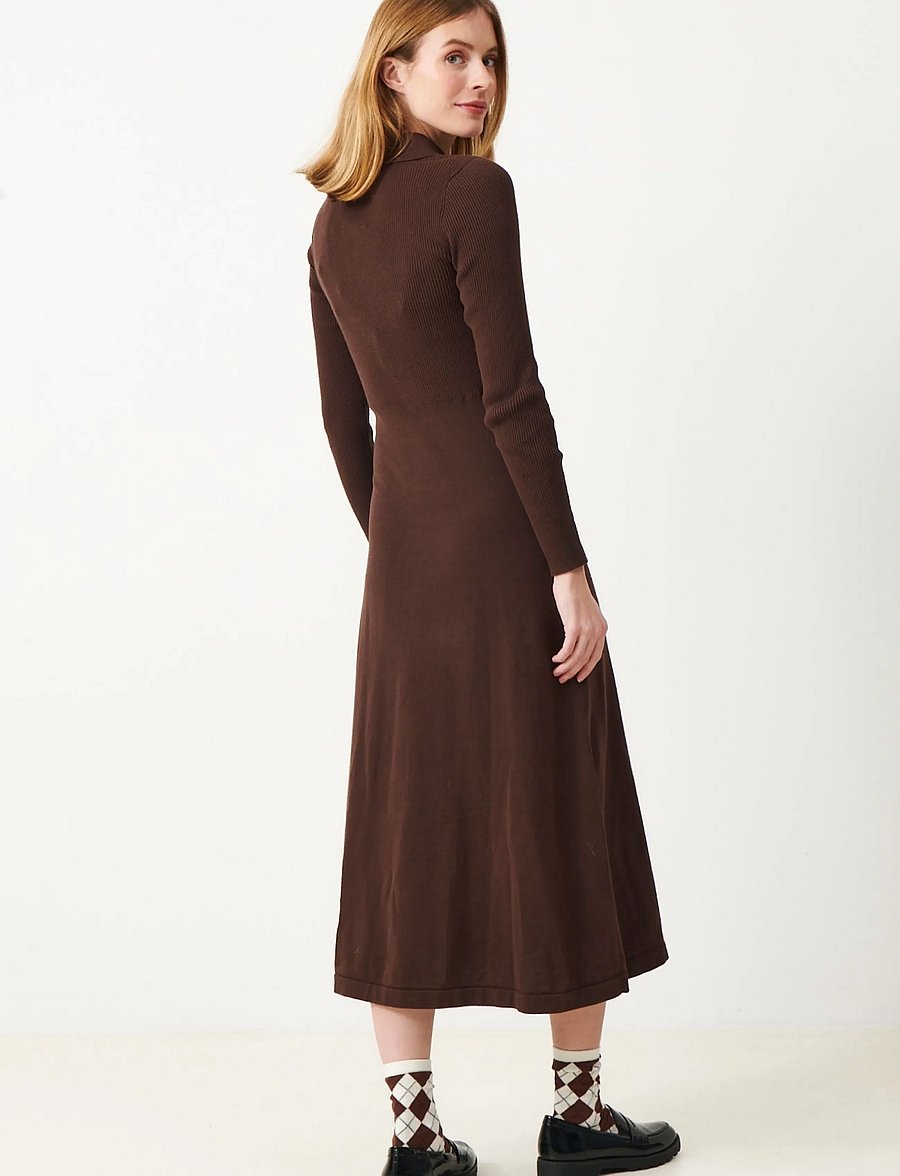 Jumperfabriken - Tyne Dress - brown - 3