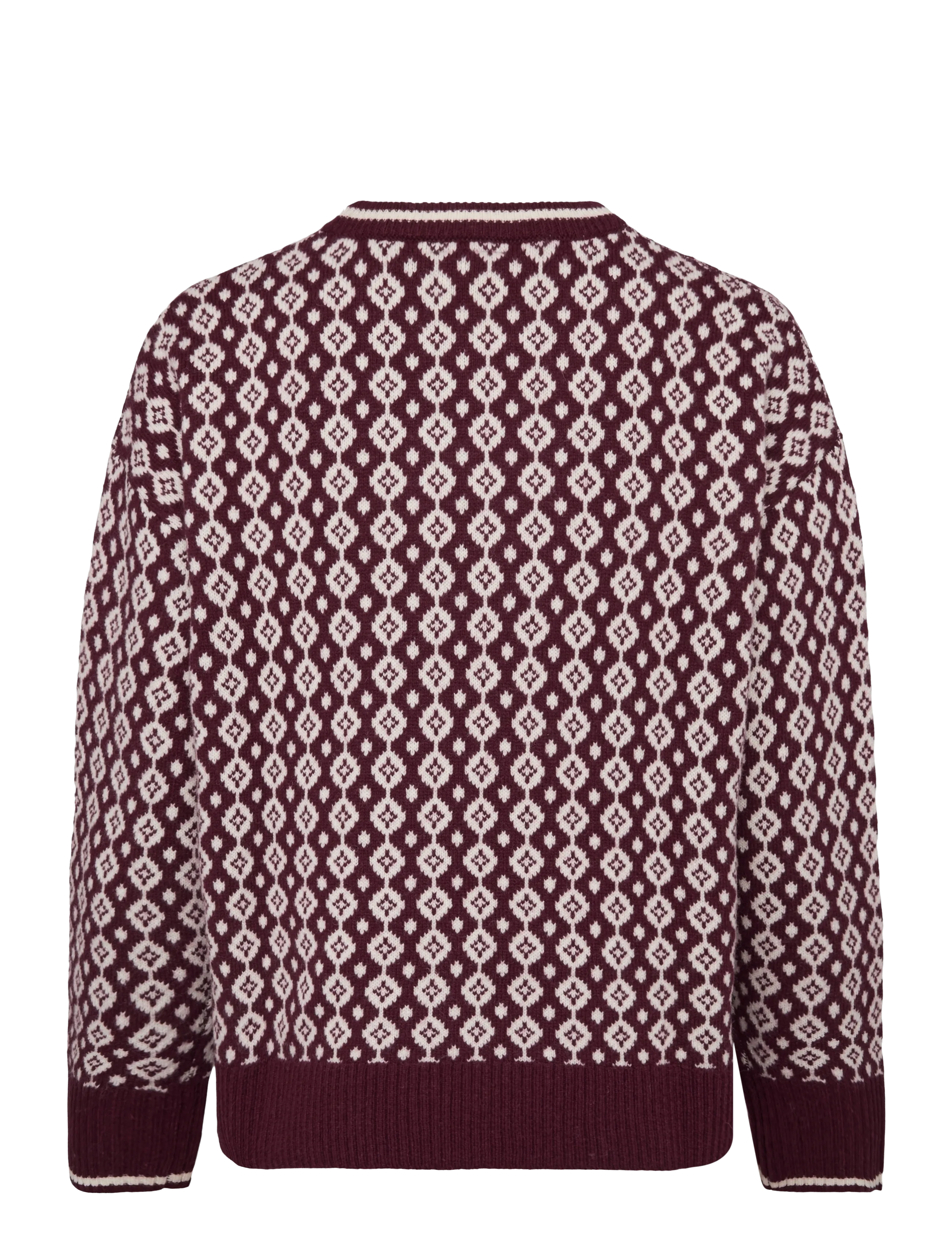 Jumperfabriken - Clothilde Jumper - jumpers - burgundy - 2