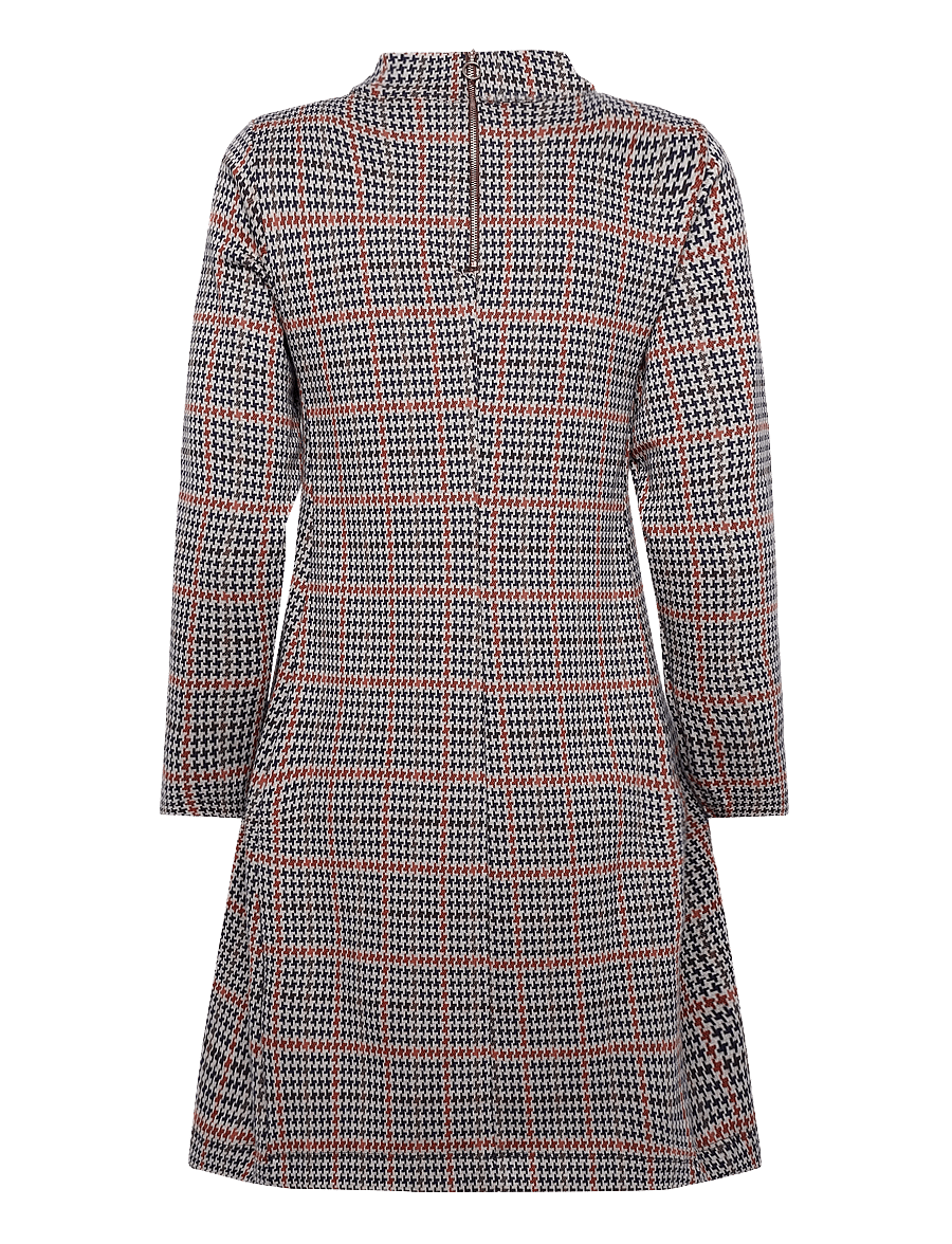 Jumperfabriken - Bernadette Dress Glencheck - kurze kleider - multi - 2