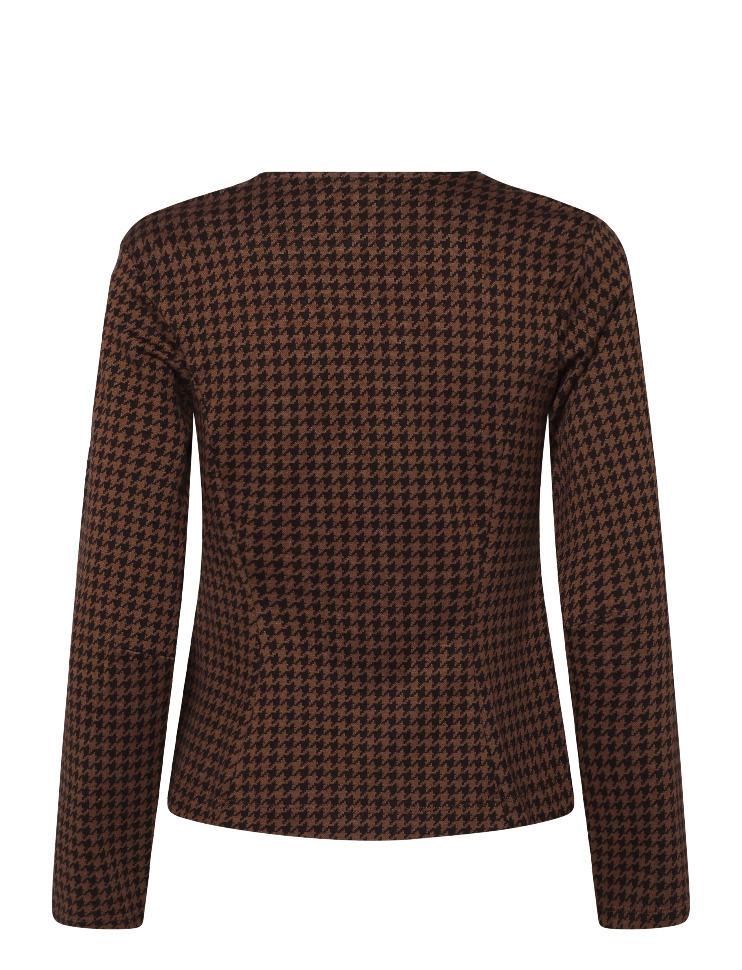 Jumperfabriken - Brielle Blazer Houndstooth - brown - 2