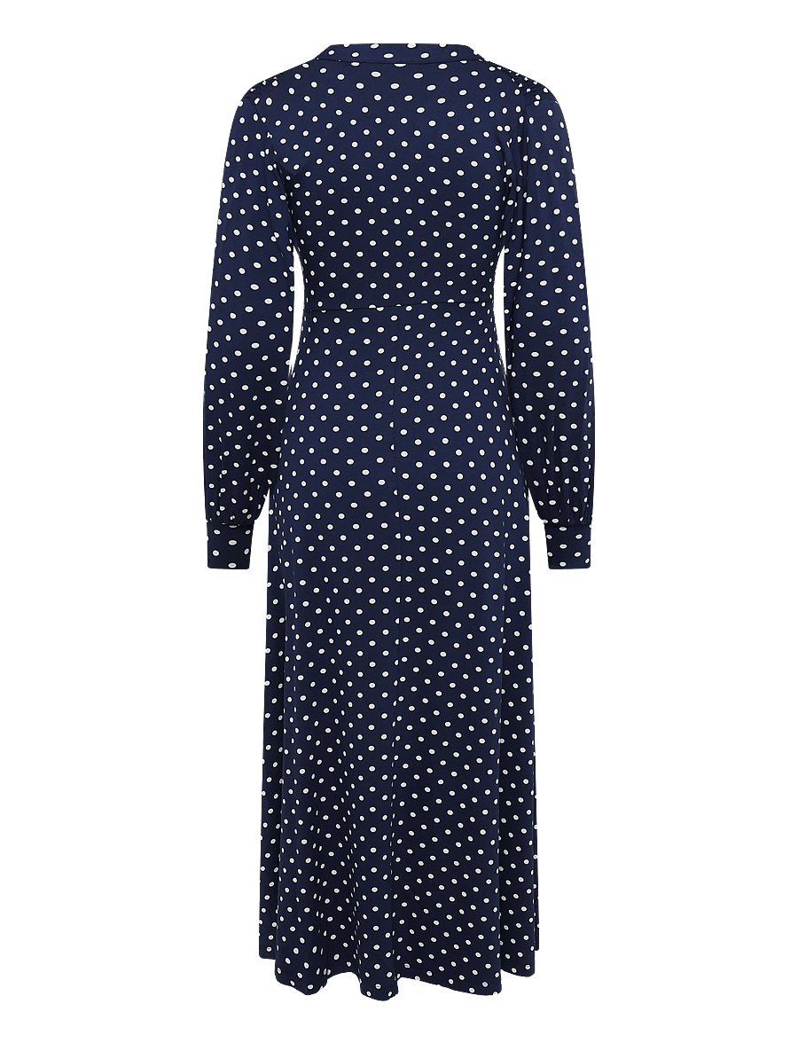 Jumperfabriken - Cosima Dress - midi kjoler - dk blue - 1