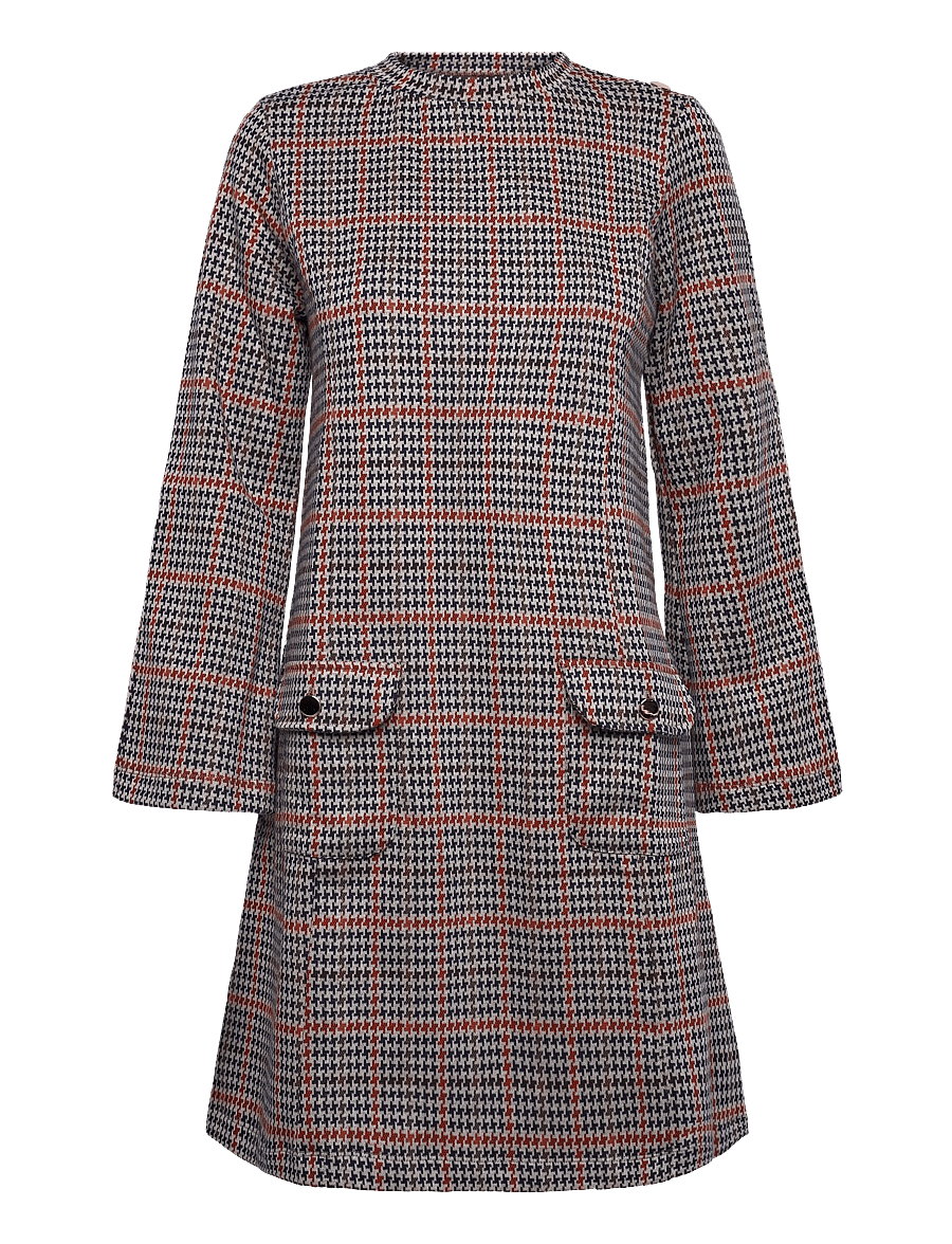 Jumperfabriken - Janet Dress Glencheck - korte kjoler - multi - 1