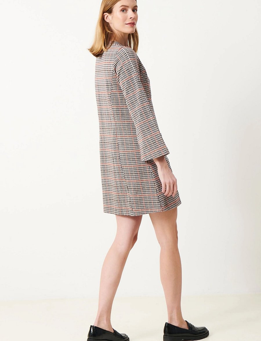 Jumperfabriken - Janet Dress Glencheck - korte kjoler - multi - 3