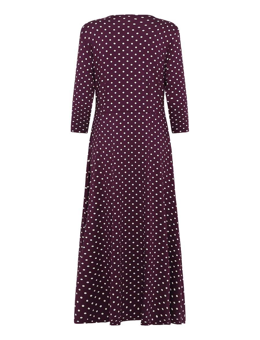 Jumperfabriken - Kira Dress - wickelkleider - plum - 2