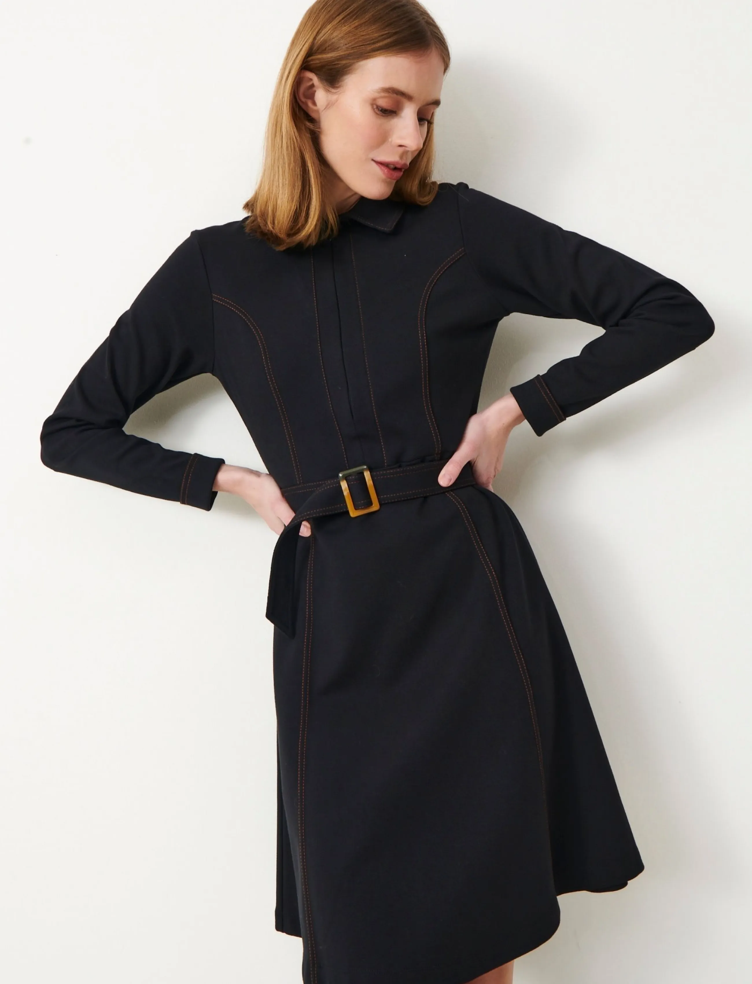 Jumperfabriken Melani Dress - Minikleidid - BLACK / black