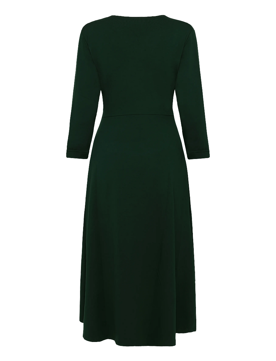 Jumperfabriken - Tamara Dress - wickelkleider - green - 1