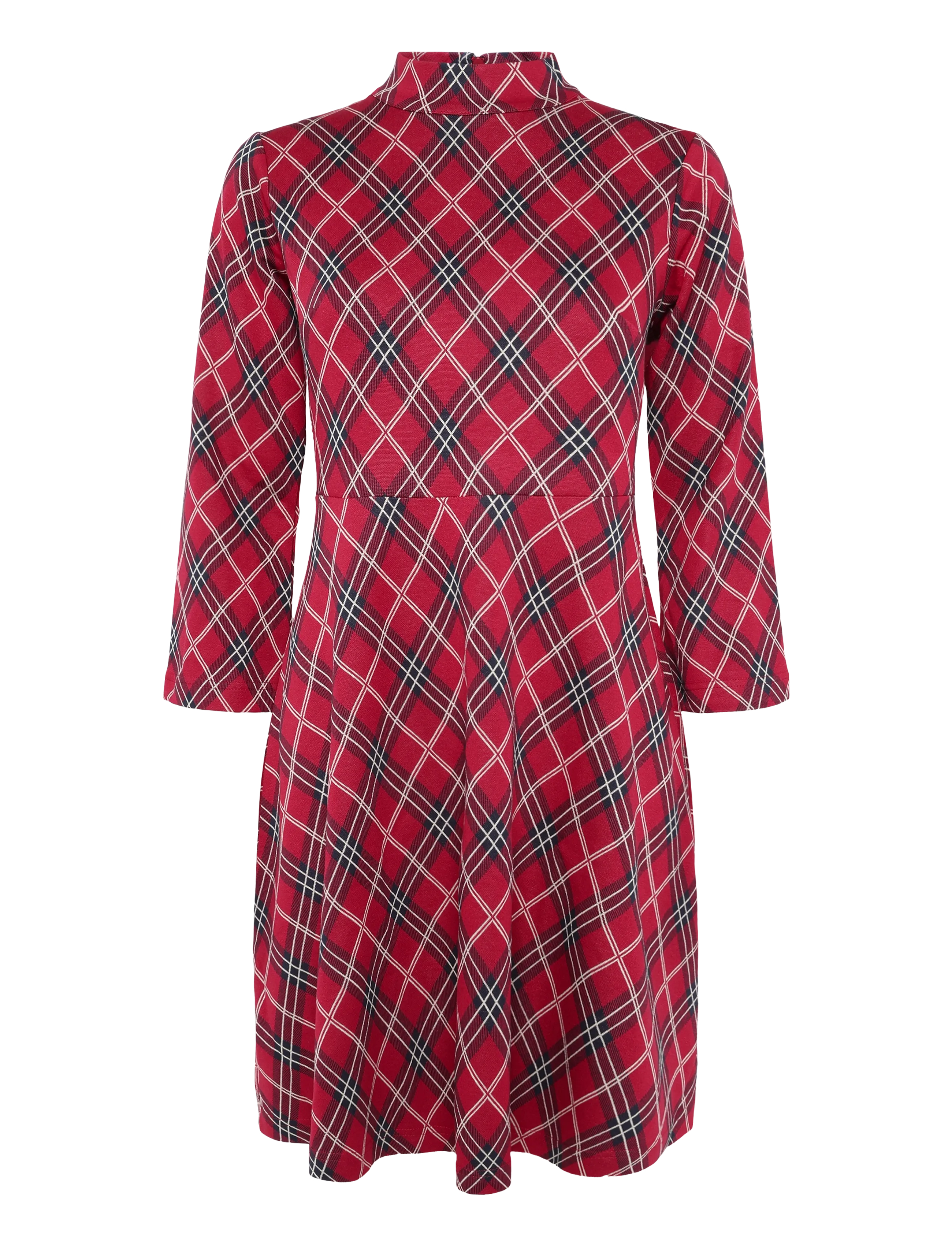 Jumperfabriken - Bertha Dress - minikleidid - red - 1