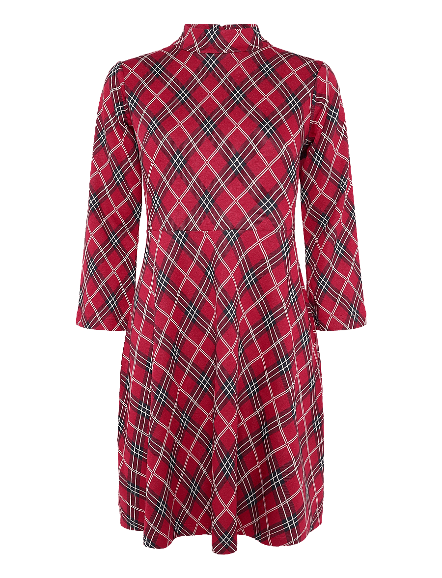 Jumperfabriken - Bertha Dress - minikleidid - red - 1