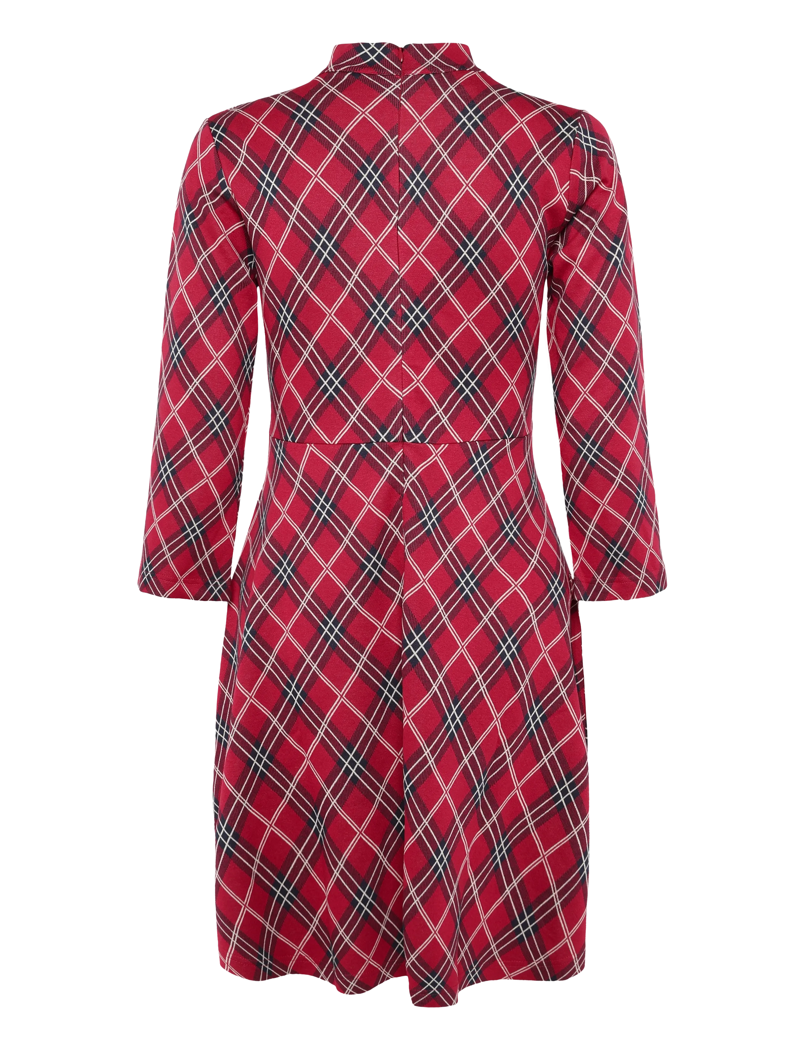 Jumperfabriken - Bertha Dress - minikleidid - red - 2