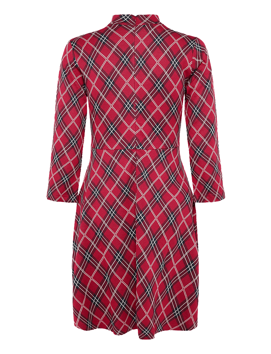 Jumperfabriken - Bertha Dress - minikleidid - red - 2