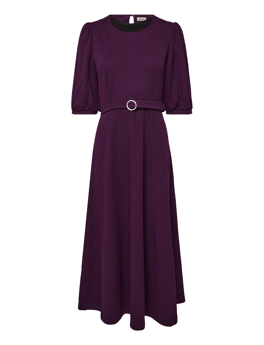 Jumperfabriken - Clemence Dress - midikleidid - purple - 1