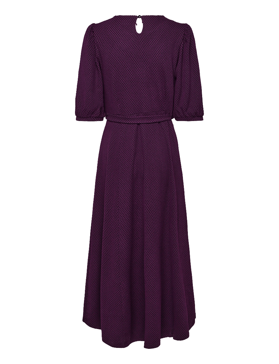 Jumperfabriken - Clemence Dress - midikleidid - purple - 2