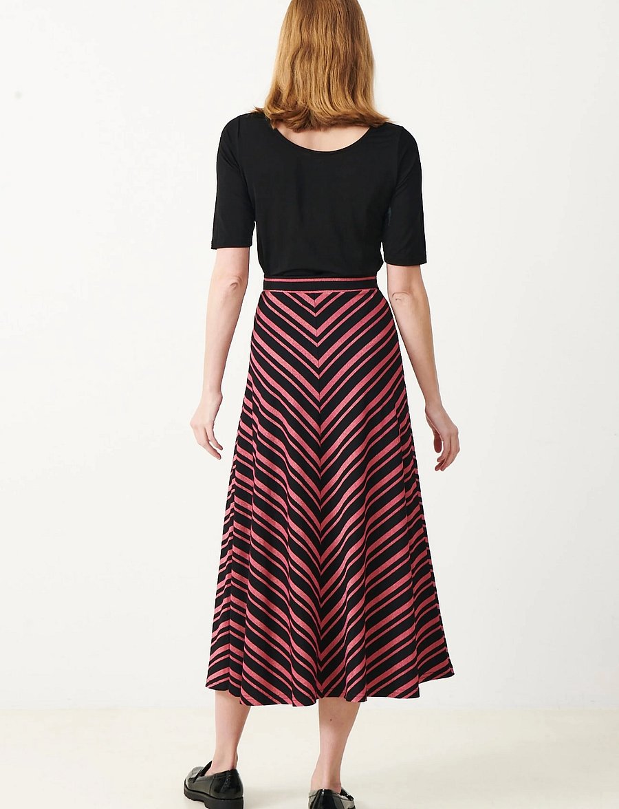 Jumperfabriken - Fabia Skirt - midiseelikud - pink - 3