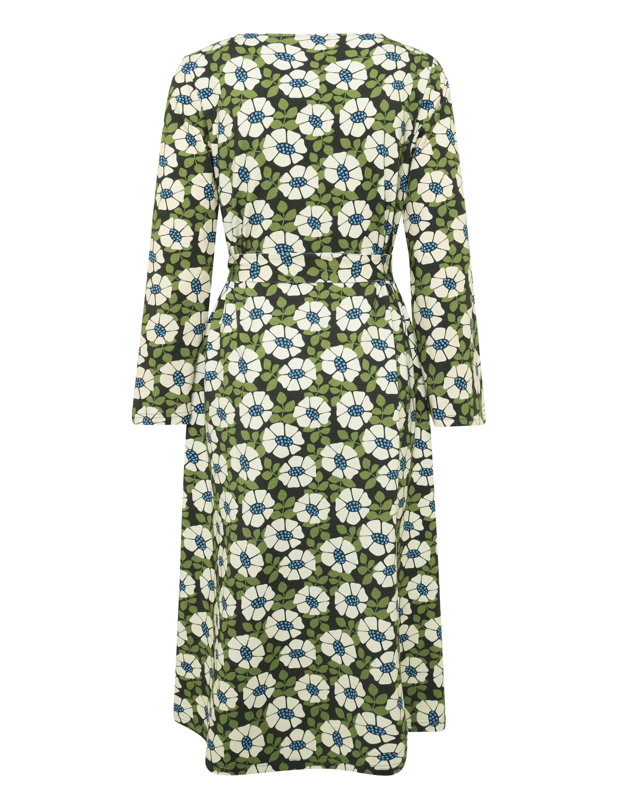 Jumperfabriken - Lenita Dress - midi kjoler - green - 1