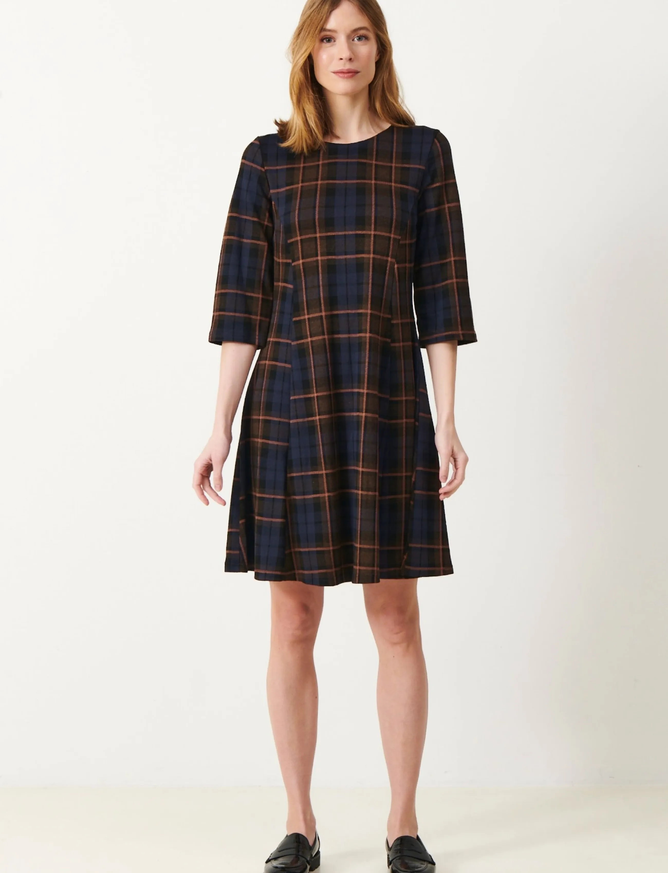 Jumperfabriken Maeve Dress - Kleidung - BROWN / brown
