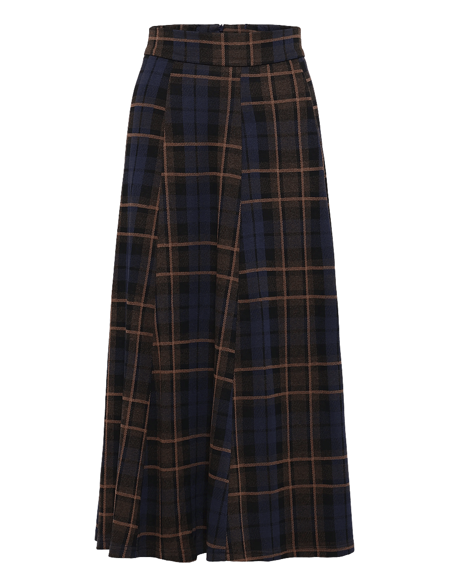 Jumperfabriken - Solana Skirt - plisseeritud seelikud - brown - 1