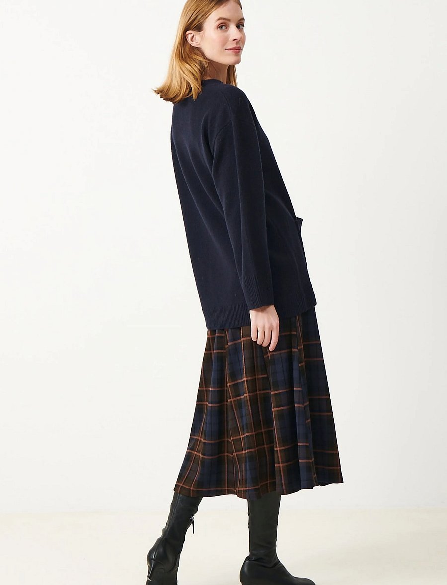Jumperfabriken - Solana Skirt - plisseeritud seelikud - brown - 3