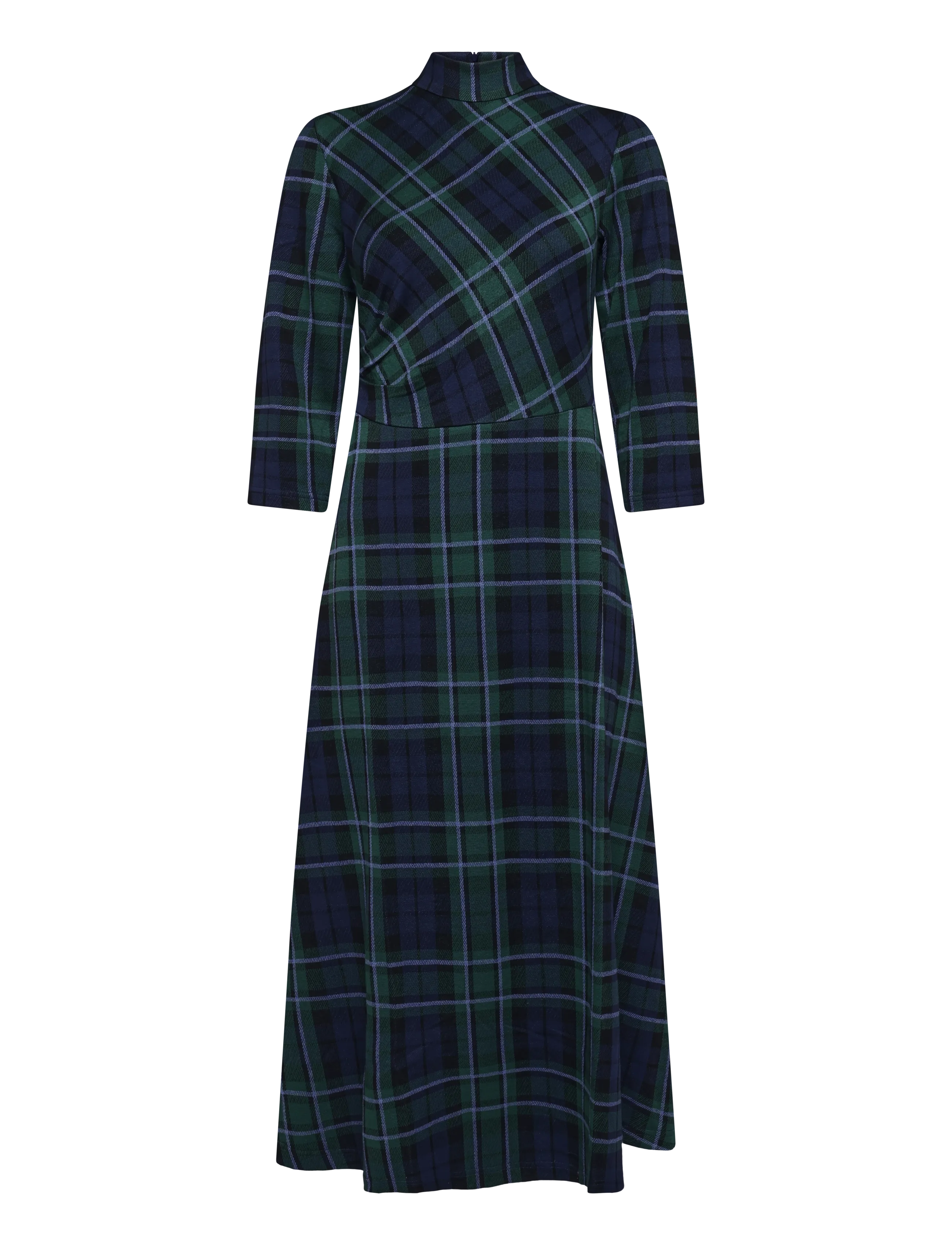 Jumperfabriken - Tatjana Dress - midiklänningar - green - 1