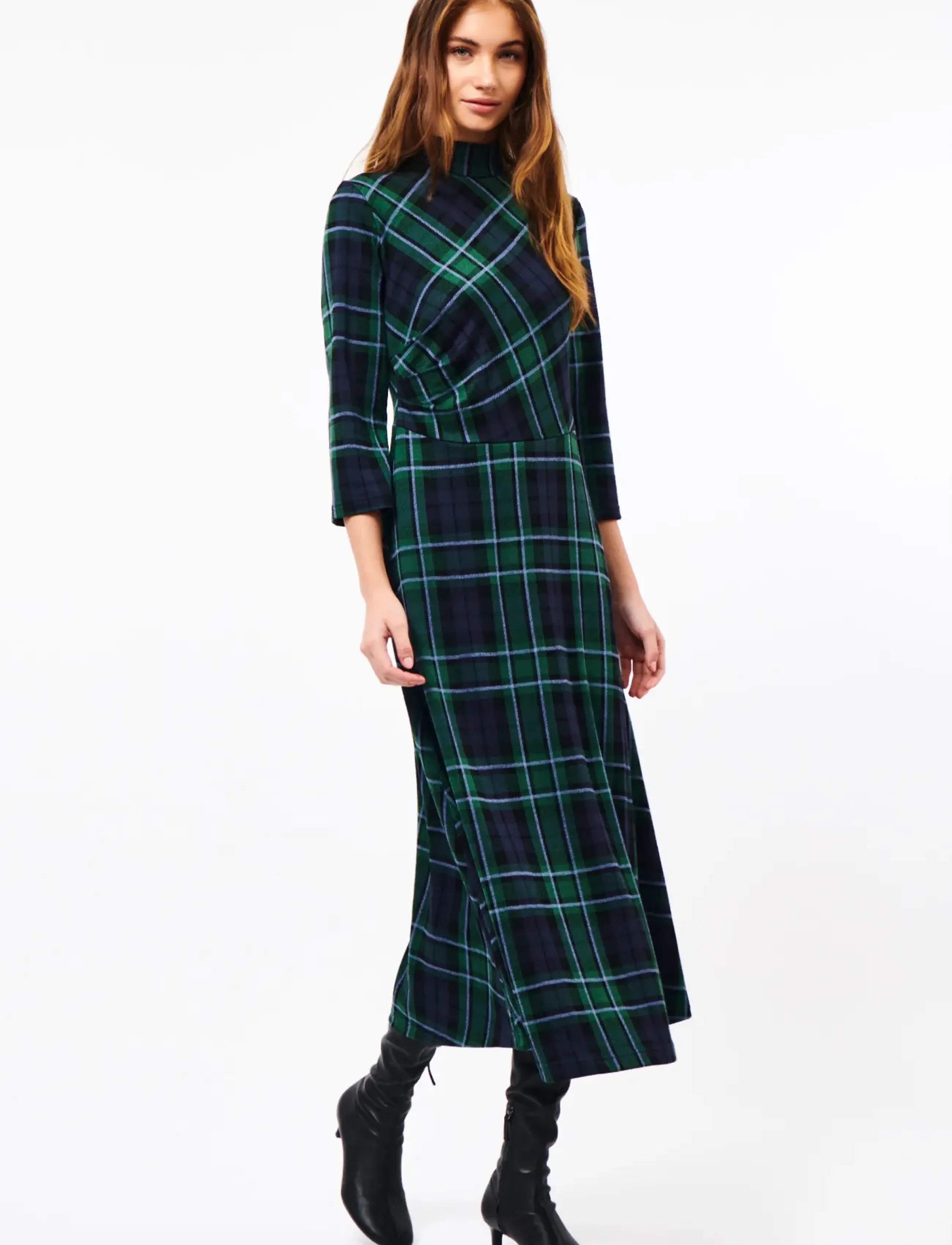 Jumperfabriken Tatjana Dress - Vardagsstil - GREEN / green