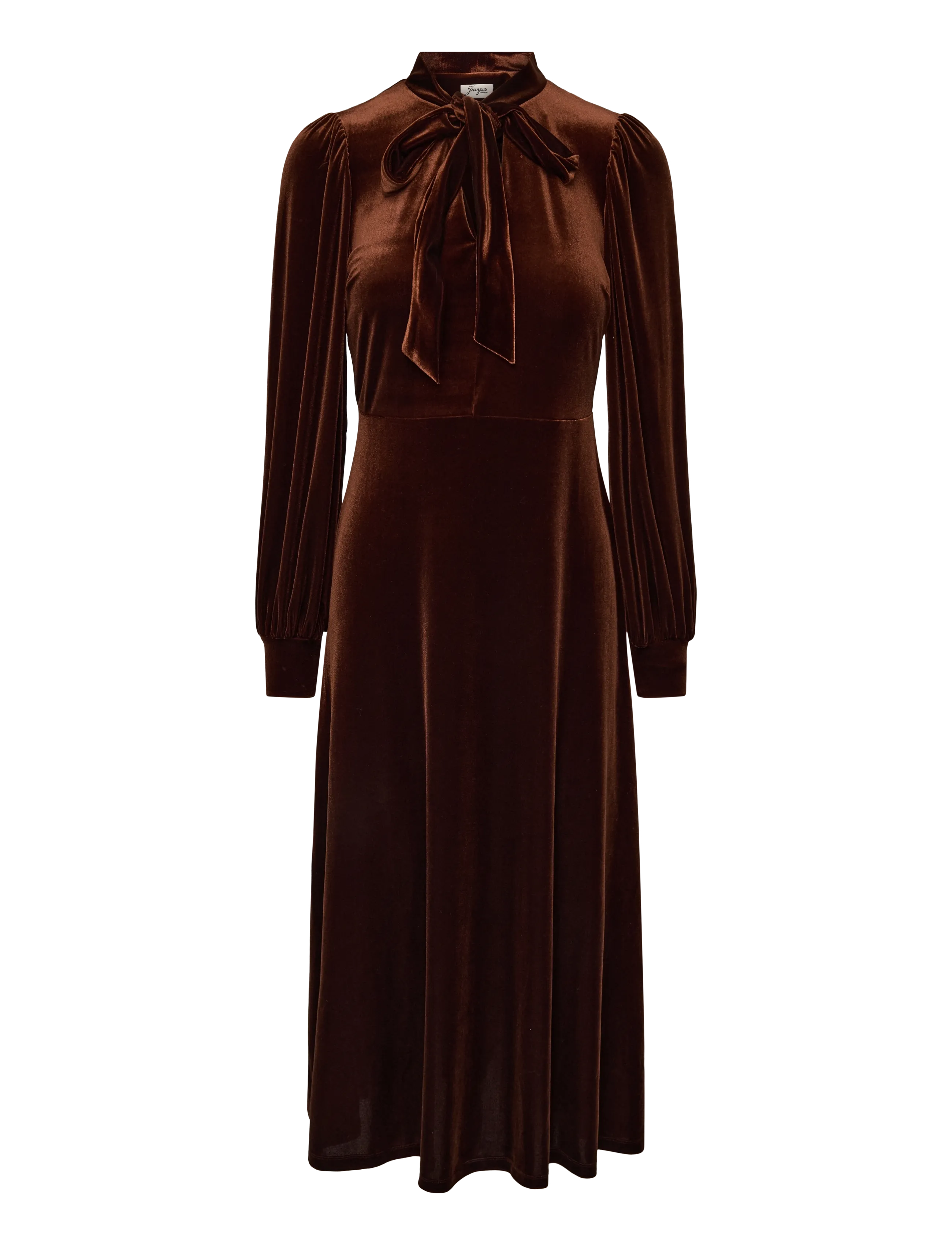 Jumperfabriken - Juno Dress - partykleider - brown - 1